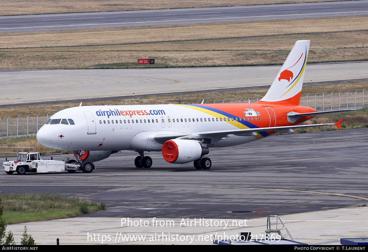 Aircraft Photo of F-WWDN | Airbus A320-214 | Airphil Express | AirHistory.net #217869