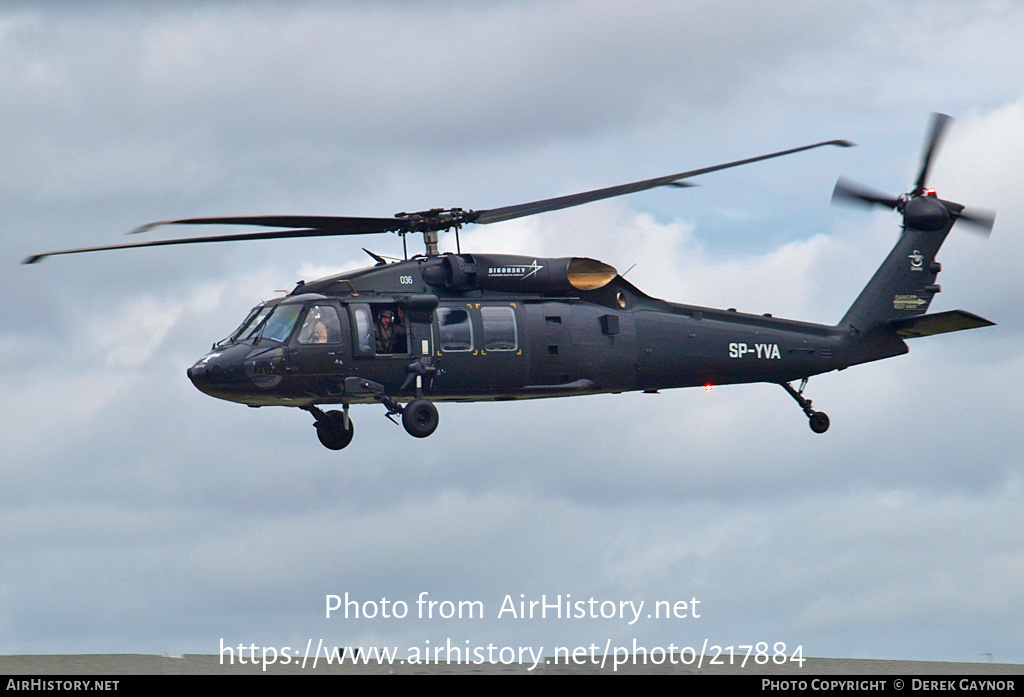 Aircraft Photo of SP-YVA | Sikorsky S-70i International Black Hawk | PZL Mielec | AirHistory.net #217884