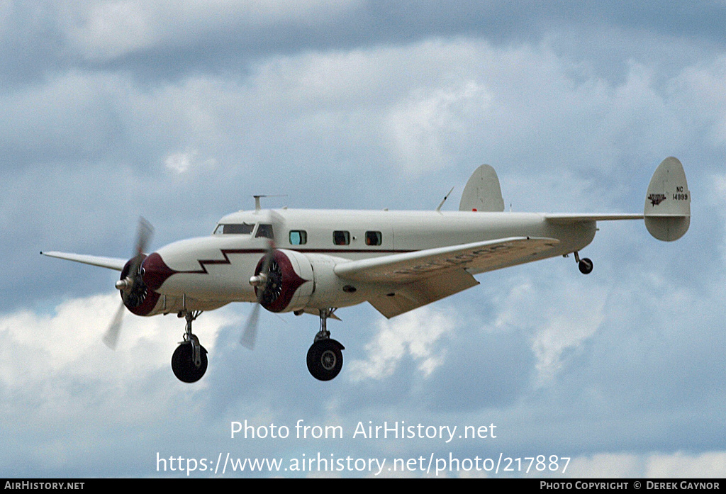 Aircraft Photo of N14999 / NC14999 | Lockheed 12-A Electra Junior | AirHistory.net #217887