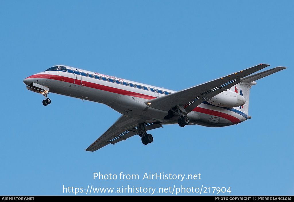 Aircraft Photo of N810AE | Embraer ERJ-135LR (EMB-135LR) | American Eagle | AirHistory.net #217904