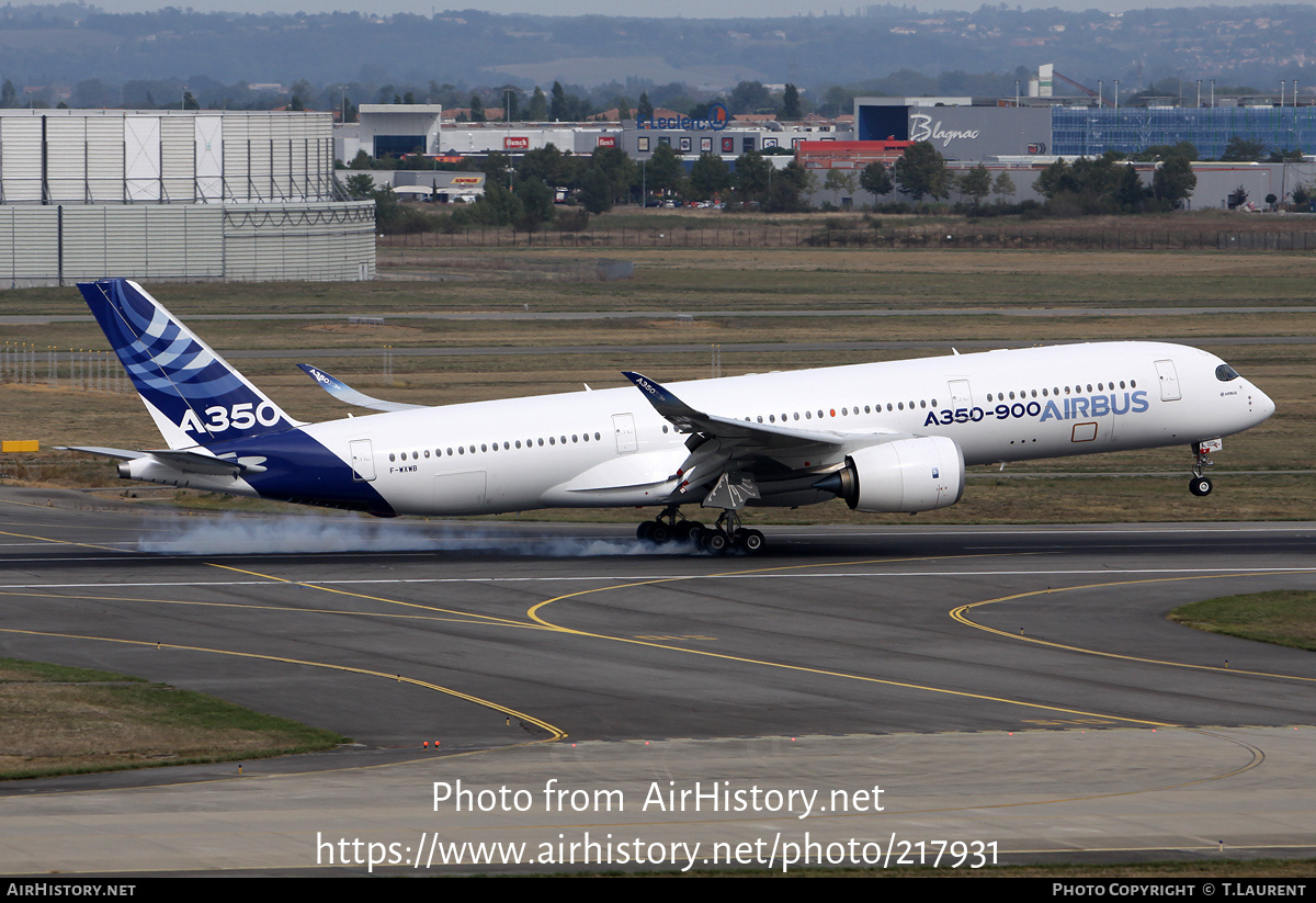 Aircraft Photo of F-WXWB | Airbus A350-941 | Airbus | AirHistory.net #217931