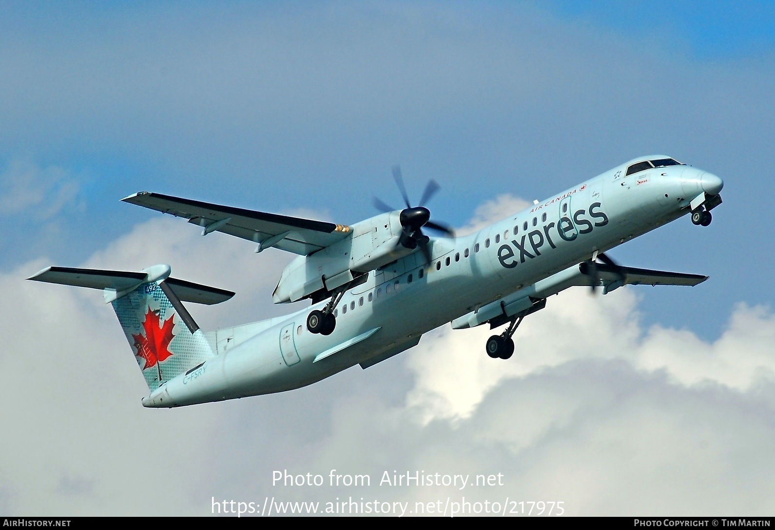 Aircraft Photo of C-FSRY | Bombardier DHC-8-402 Dash 8 | Air Canada Express | AirHistory.net #217975