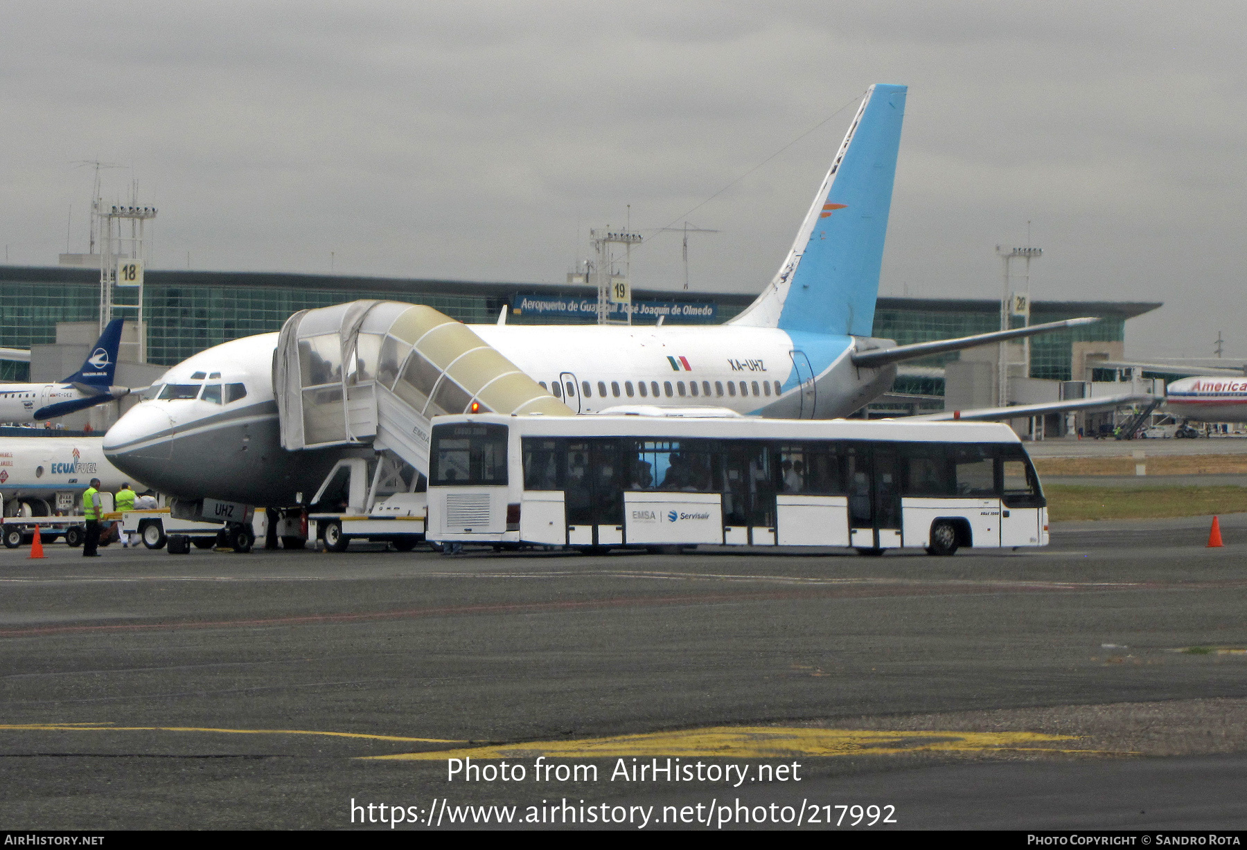 Aircraft Photo of XA-UHZ | Boeing 737-201 | Avolar Aerolíneas | AirHistory.net #217992