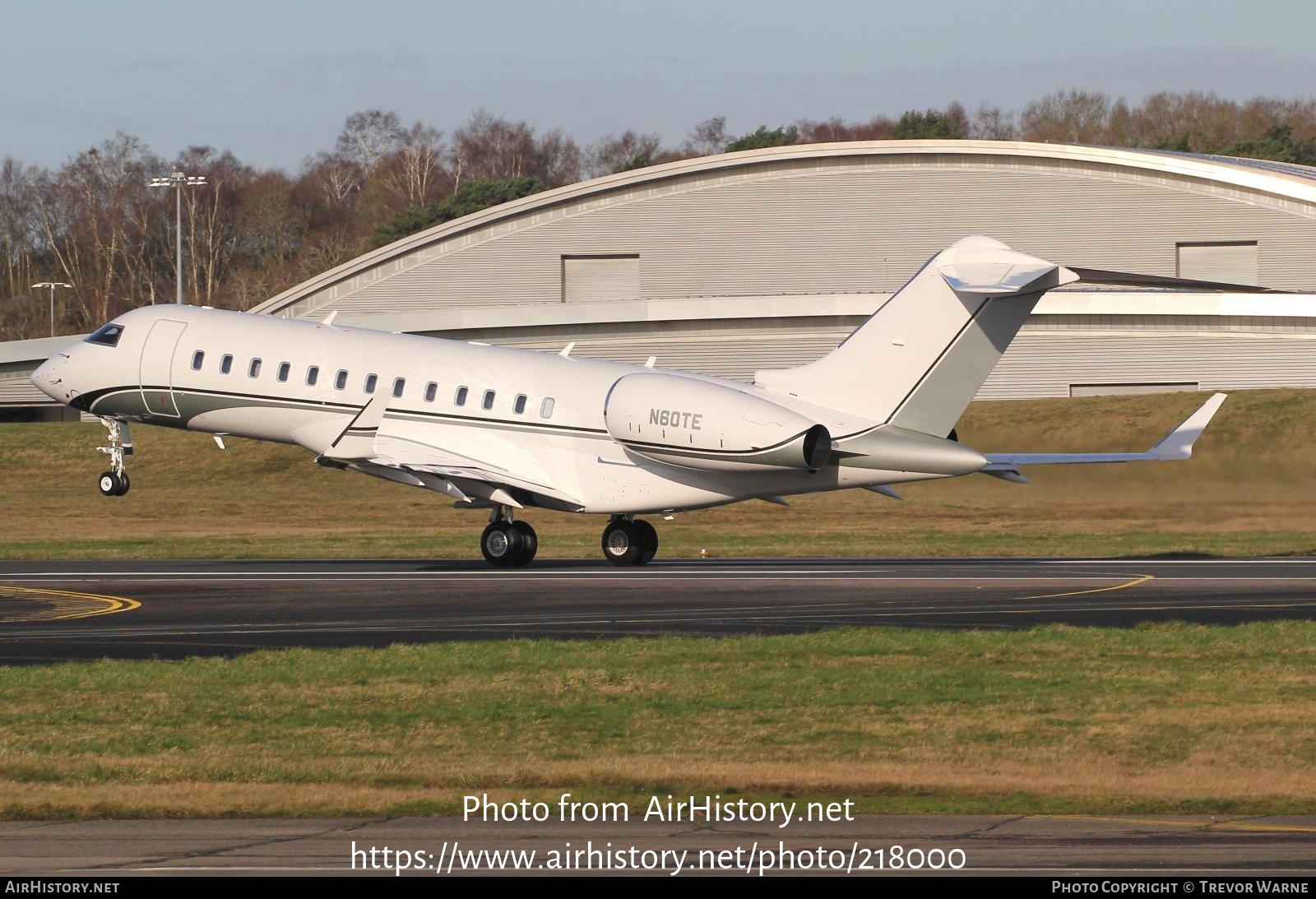 Aircraft Photo of N60TE | Bombardier Global 6000 (BD-700-1A10) | AirHistory.net #218000