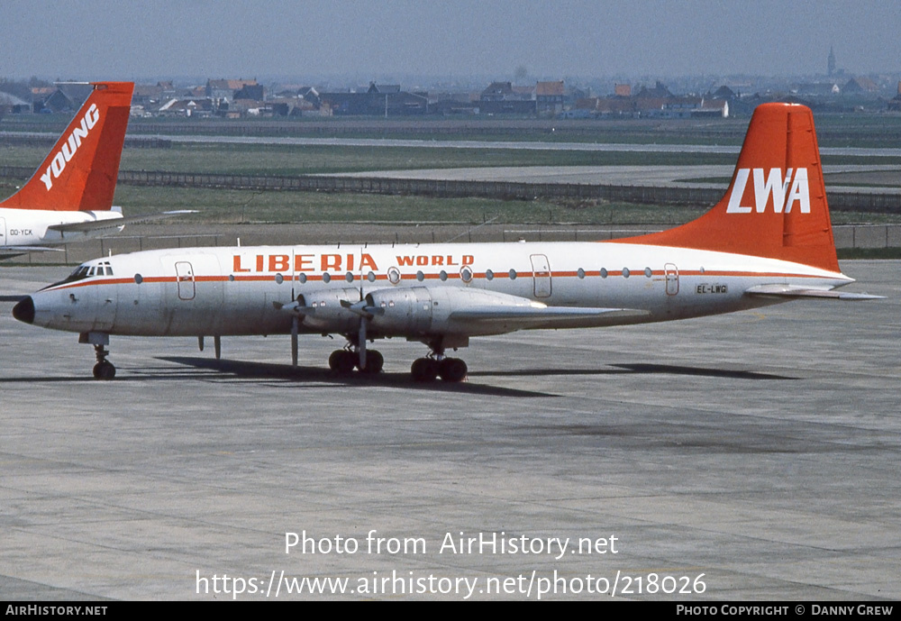 Aircraft Photo of EL-LWG | Bristol 175 Britannia C.1 (253) | LWA - Liberia World Airlines | AirHistory.net #218026