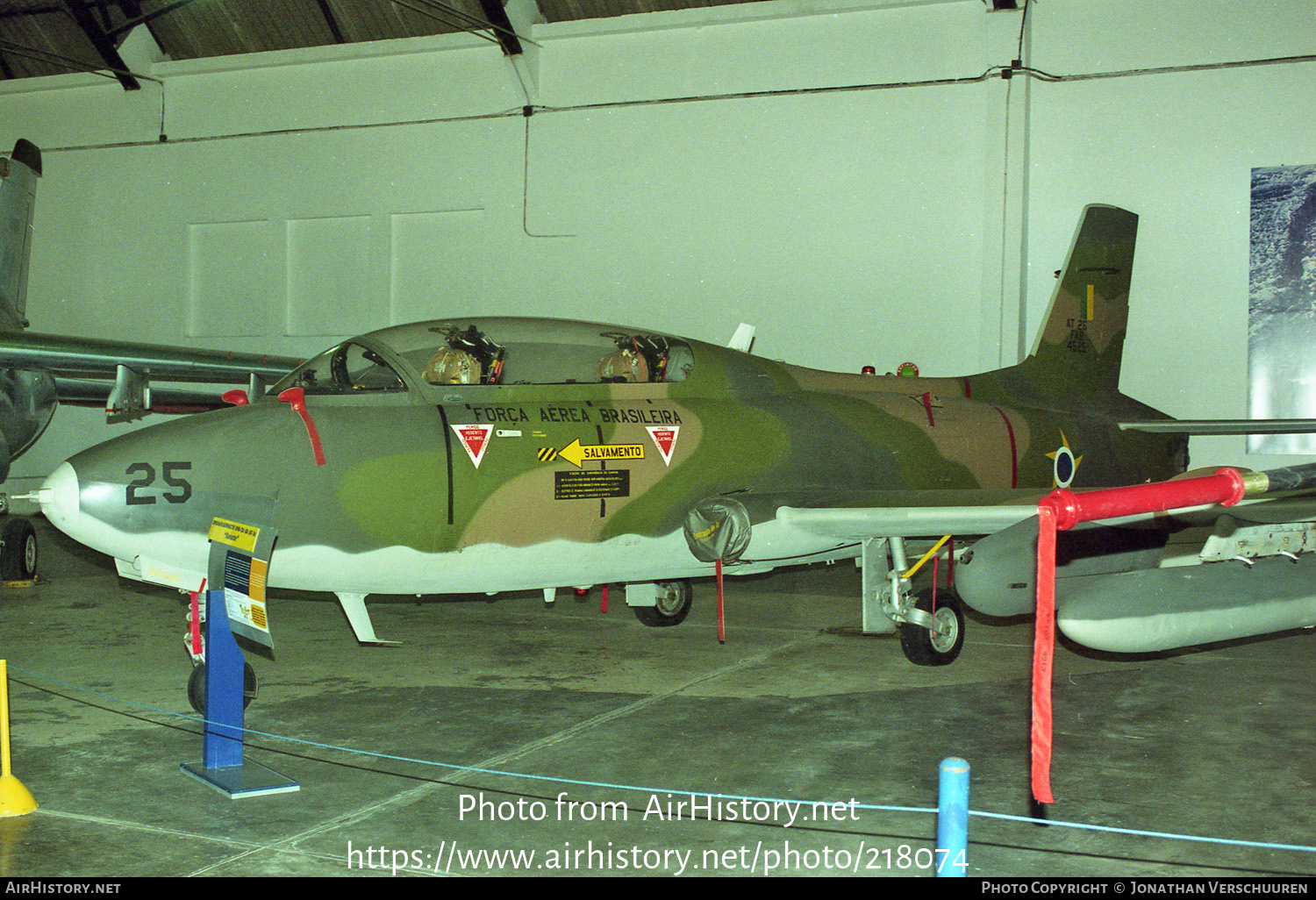 Aircraft Photo of 4525 | Embraer AT-26 Xavante | Brazil - Air Force | AirHistory.net #218074