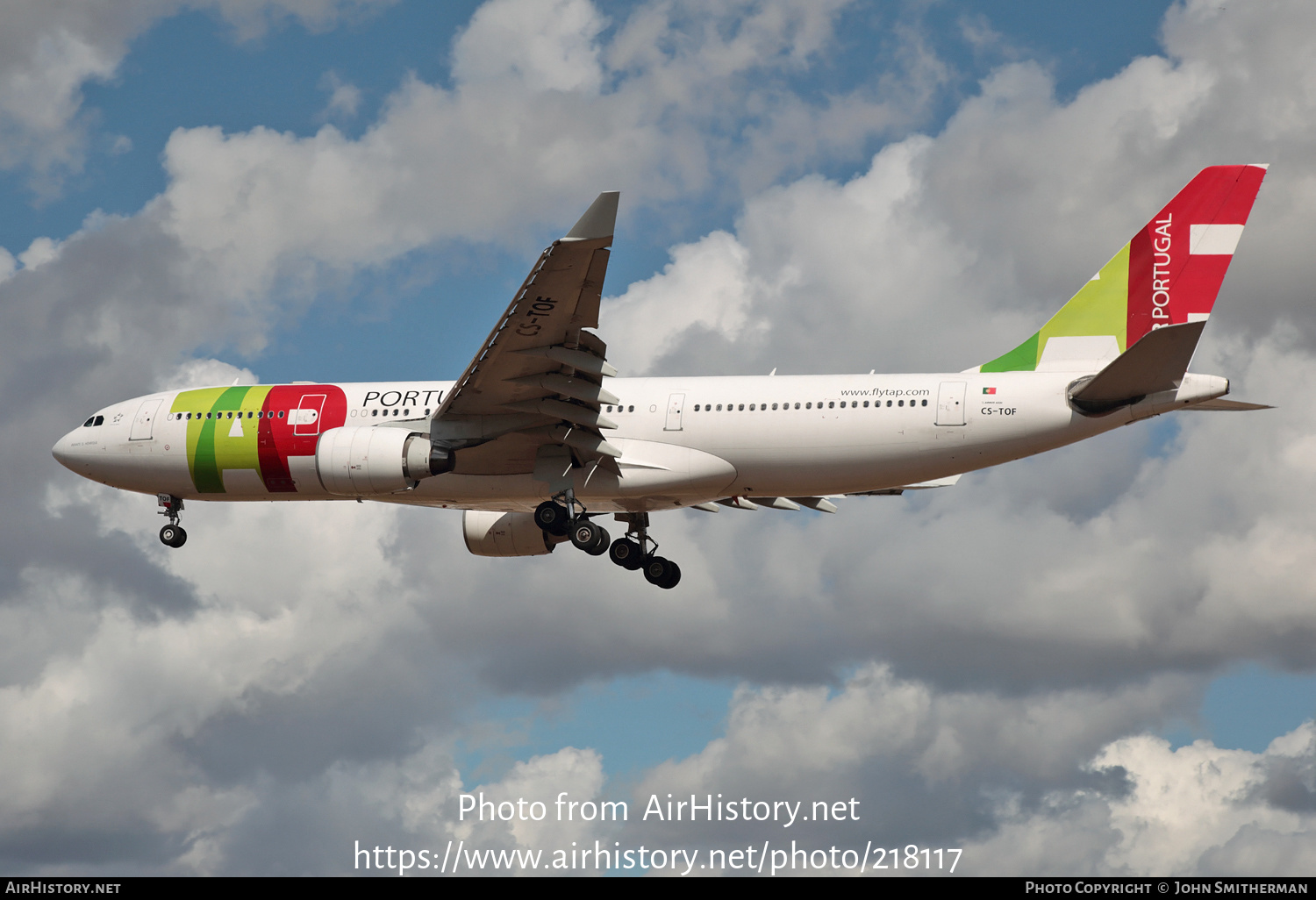 Aircraft Photo of CS-TOF | Airbus A330-223 | TAP Air Portugal | AirHistory.net #218117