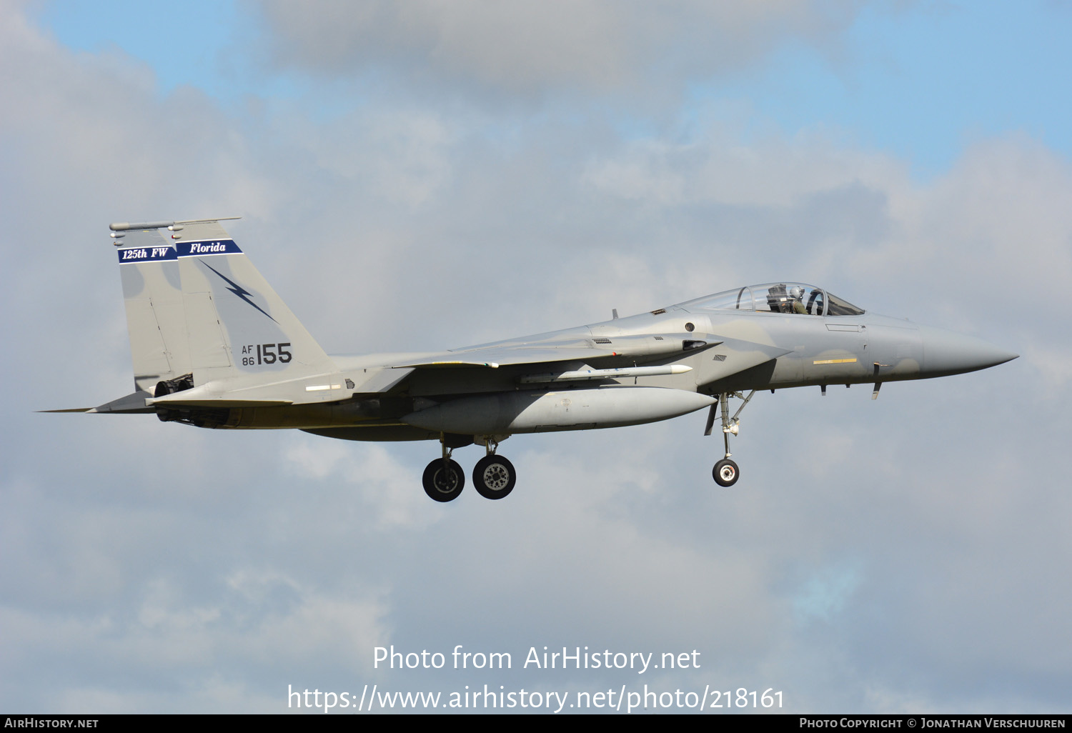 Aircraft Photo of 86-0155 / AF86-155 | McDonnell Douglas F-15C Eagle | USA - Air Force | AirHistory.net #218161