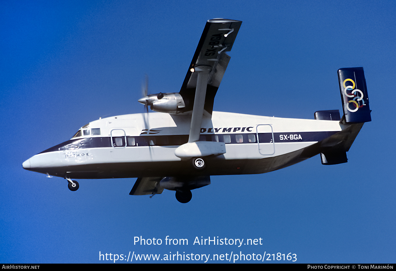 Aircraft Photo of SX-BGA | Short 330-100 | Olympic | AirHistory.net #218163