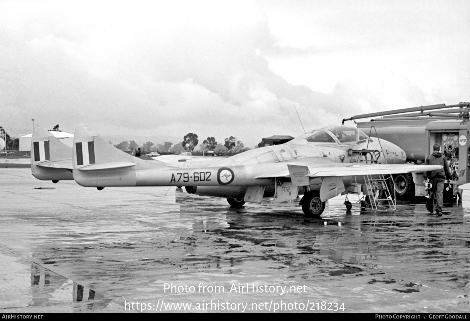 Aircraft Photo of A79-602 | De Havilland D.H. 115 Vampire T35 | Australia - Air Force | AirHistory.net #218234