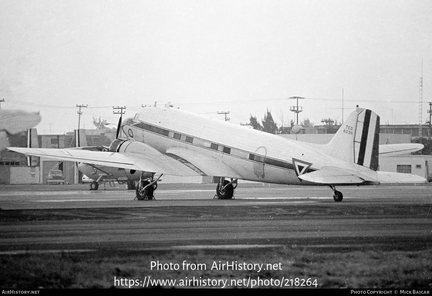 Aircraft Photo of TED-6036 | Douglas DC-3... | Mexico - Air Force | AirHistory.net #218264