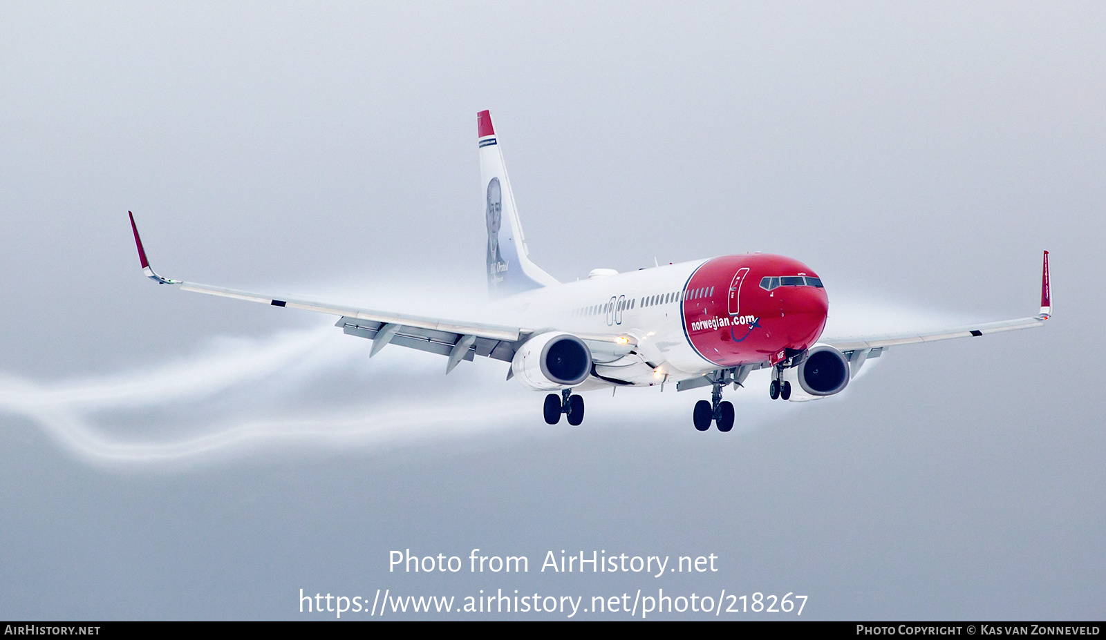 Aircraft Photo of LN-NGF | Boeing 737-8JP | Norwegian | AirHistory.net #218267