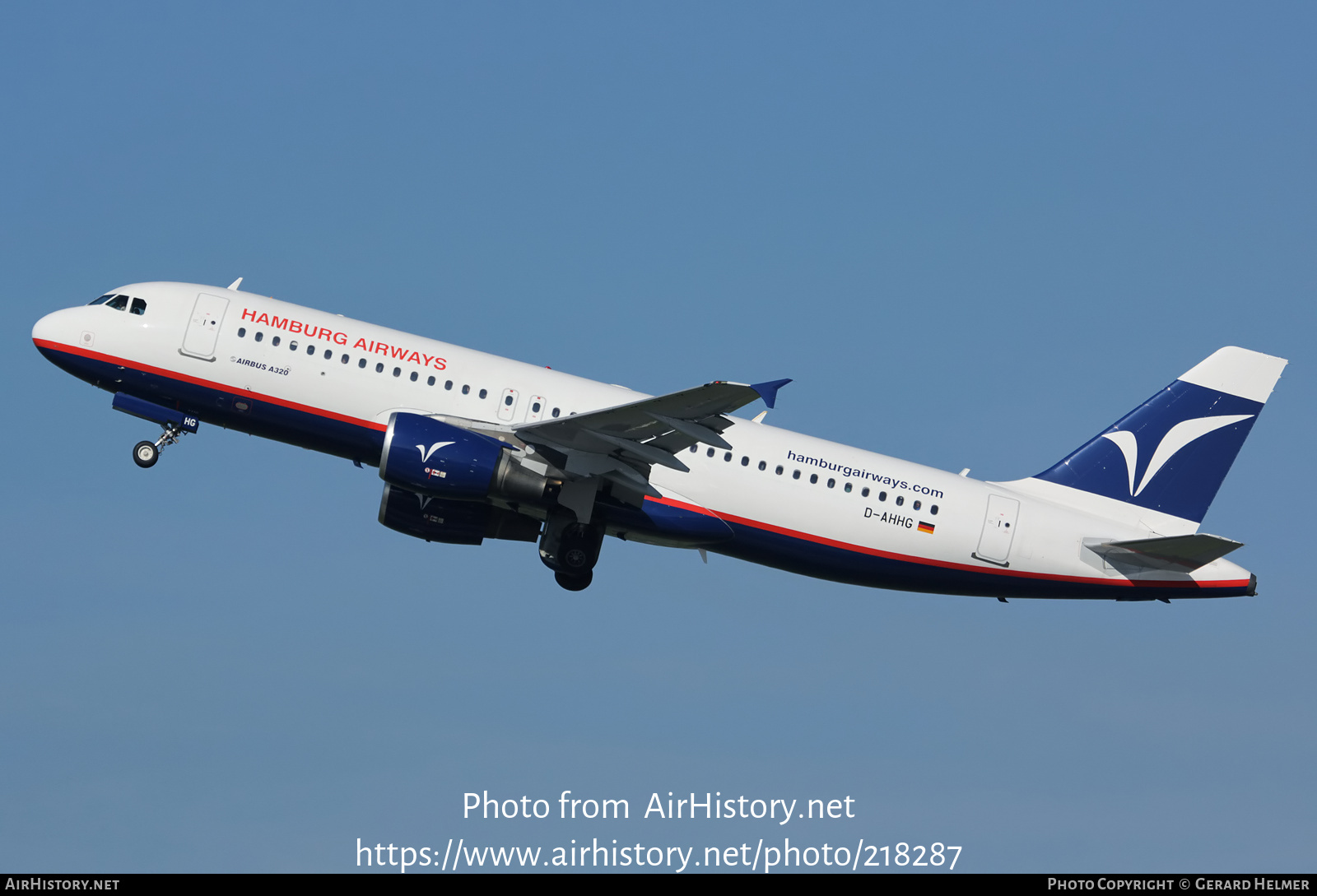 Aircraft Photo of D-AHHG | Airbus A320-214 | Hamburg Airways | AirHistory.net #218287