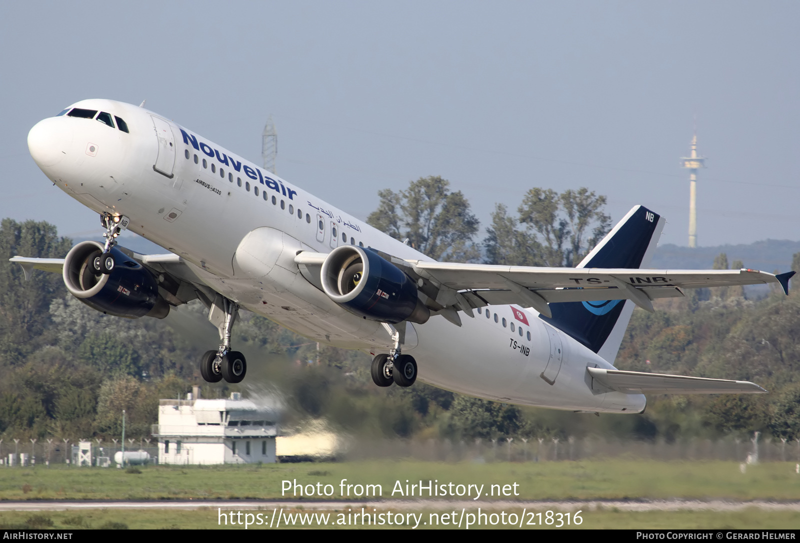 Aircraft Photo of TS-INB | Airbus A320-214 | Nouvelair Tunisie | AirHistory.net #218316