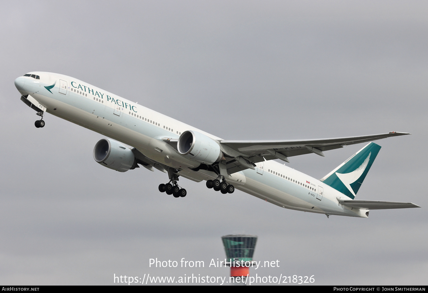 Aircraft Photo of B-KPU | Boeing 777-367/ER | Cathay Pacific Airways | AirHistory.net #218326