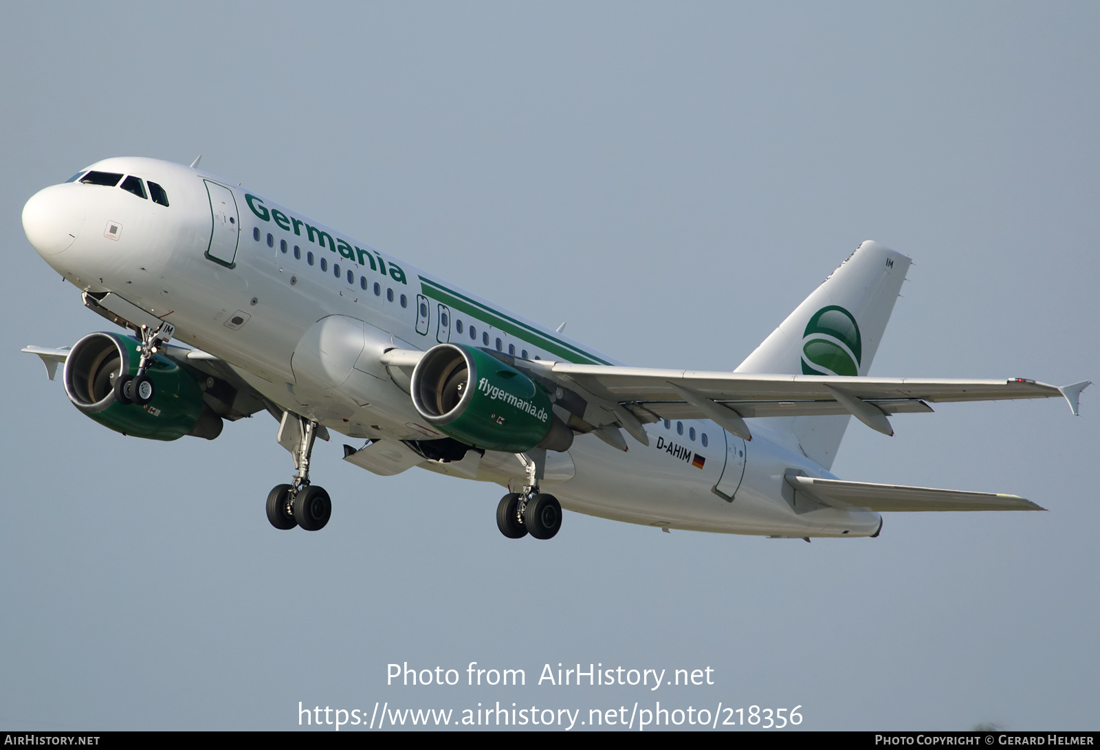 Aircraft Photo of D-AHIM | Airbus A319-112 | Germania | AirHistory.net #218356