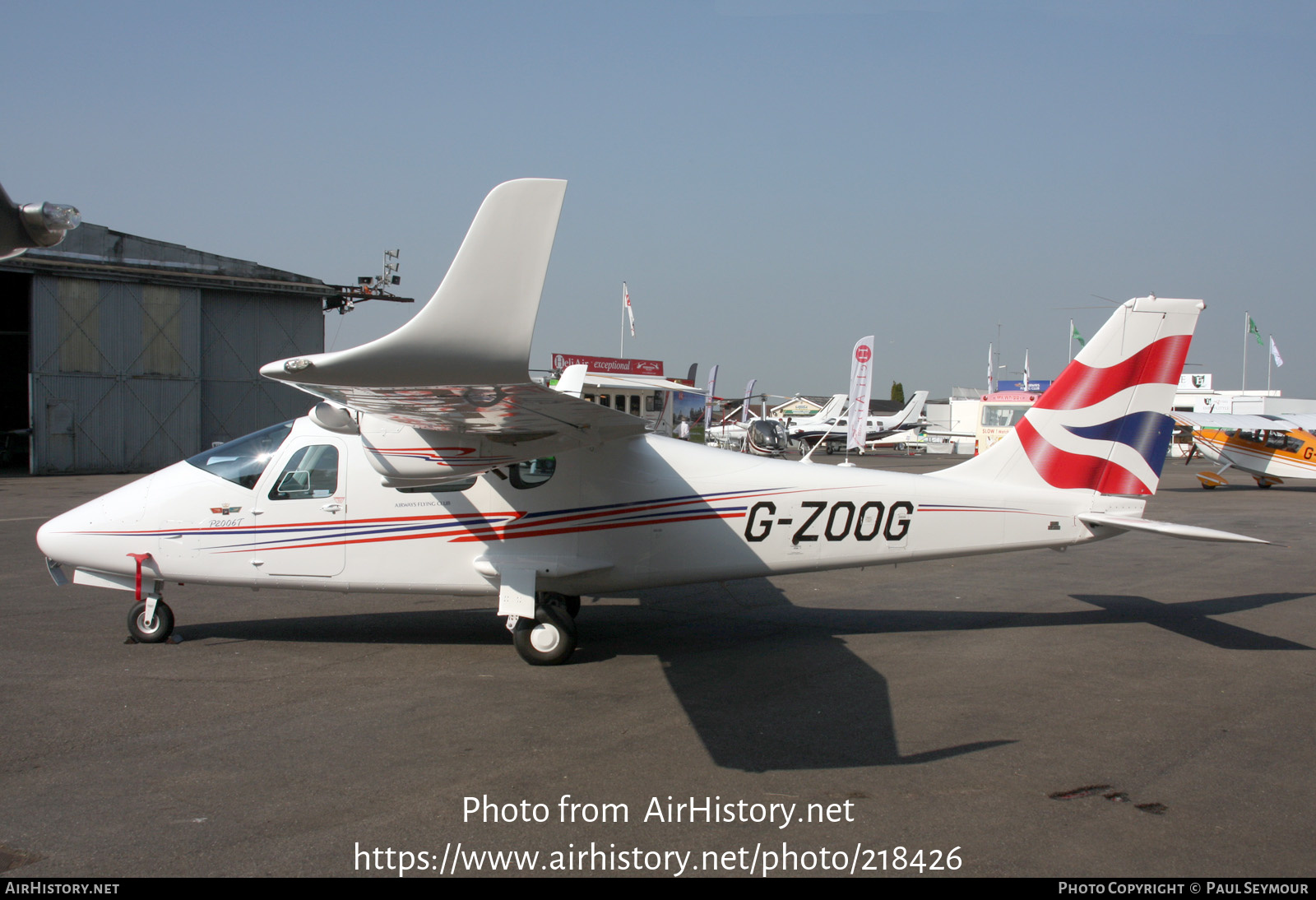 Aircraft Photo of G-ZOOG | Tecnam P-2006T | Airways Flying Club | AirHistory.net #218426