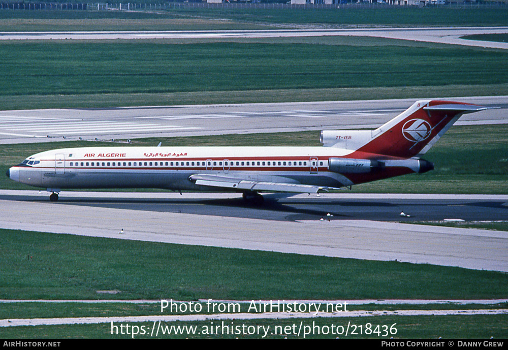 Aircraft Photo of 7T-VEB | Boeing 727-2D6 | Air Algérie | AirHistory.net #218436