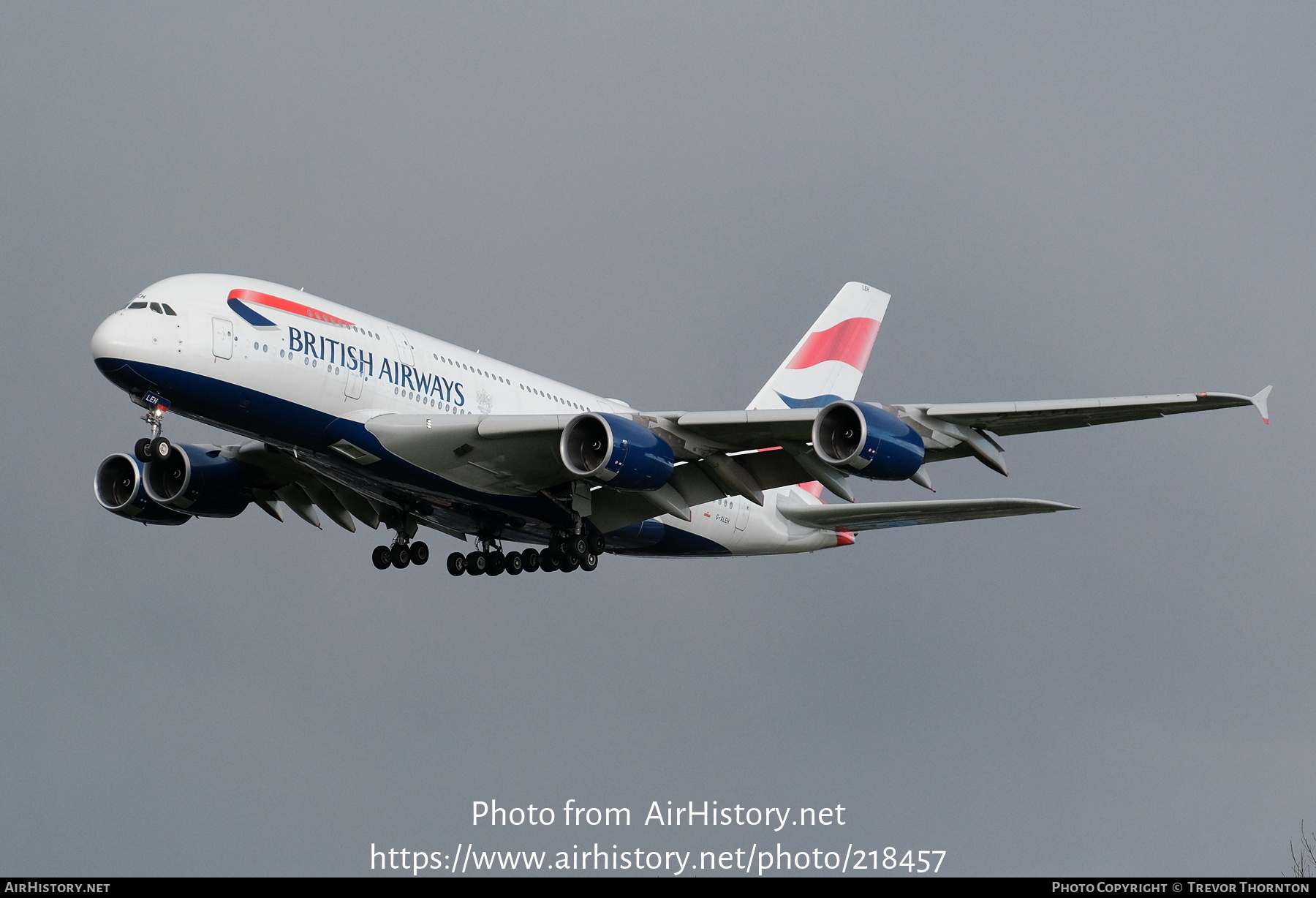 Aircraft Photo of G-XLEH | Airbus A380-841 | British Airways | AirHistory.net #218457