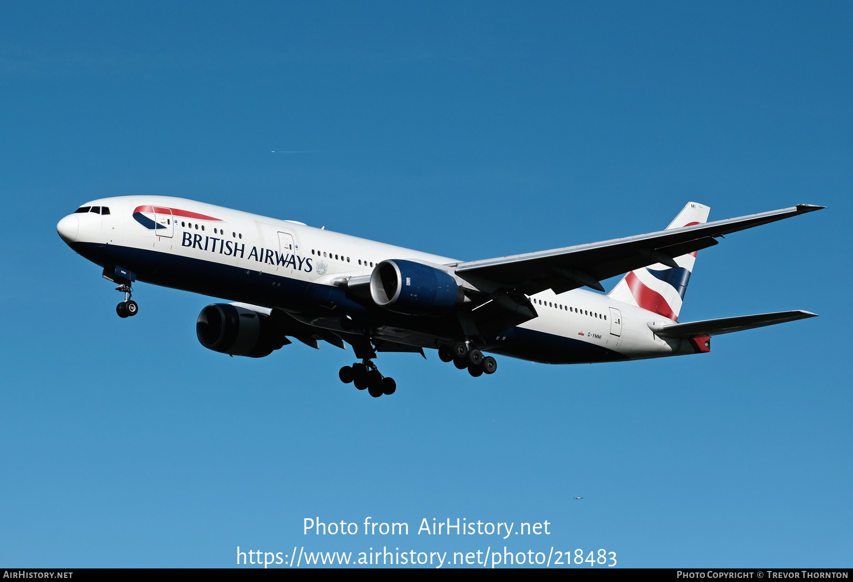 Aircraft Photo of G-YMMI | Boeing 777-236/ER | British Airways | AirHistory.net #218483