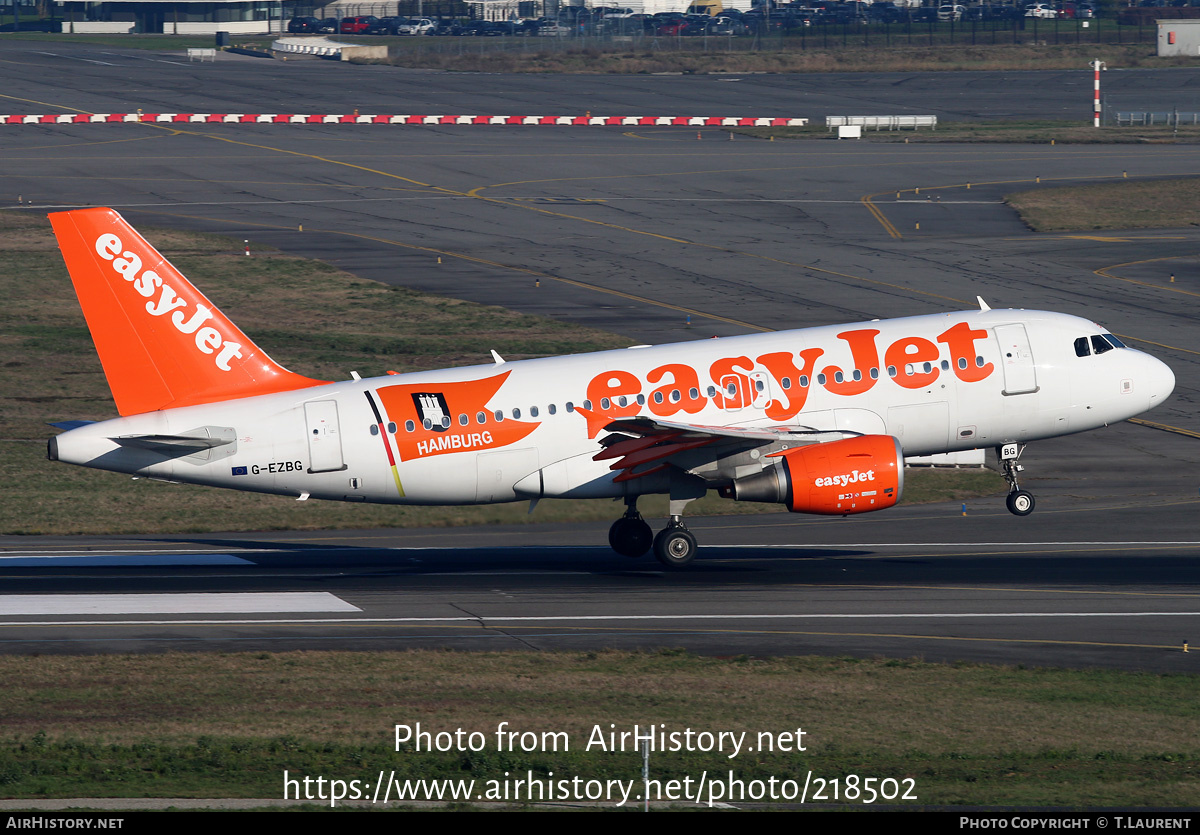 Aircraft Photo of G-EZBG | Airbus A319-111 | EasyJet | AirHistory.net #218502