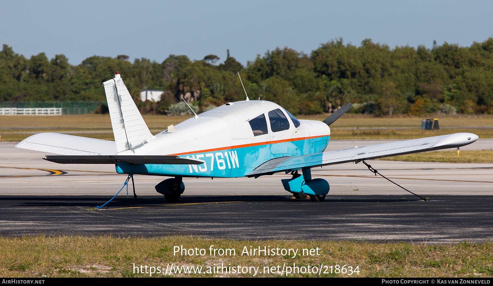 Aircraft Photo of N5761W | Piper PA-28-150 Cherokee | AirHistory.net #218634