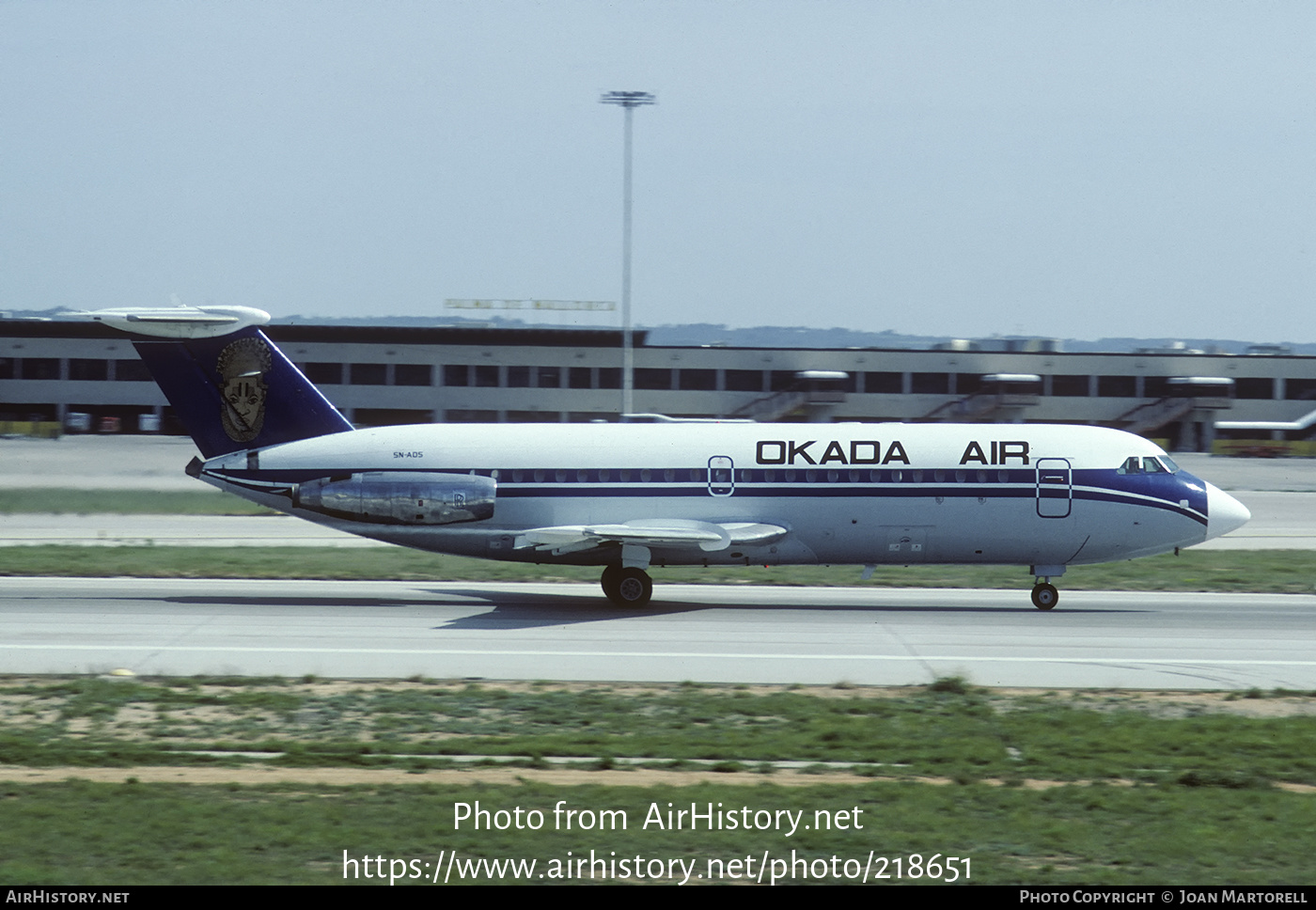 Aircraft Photo of 5N-AOS | BAC 111-420EL One-Eleven | Okada Air | AirHistory.net #218651