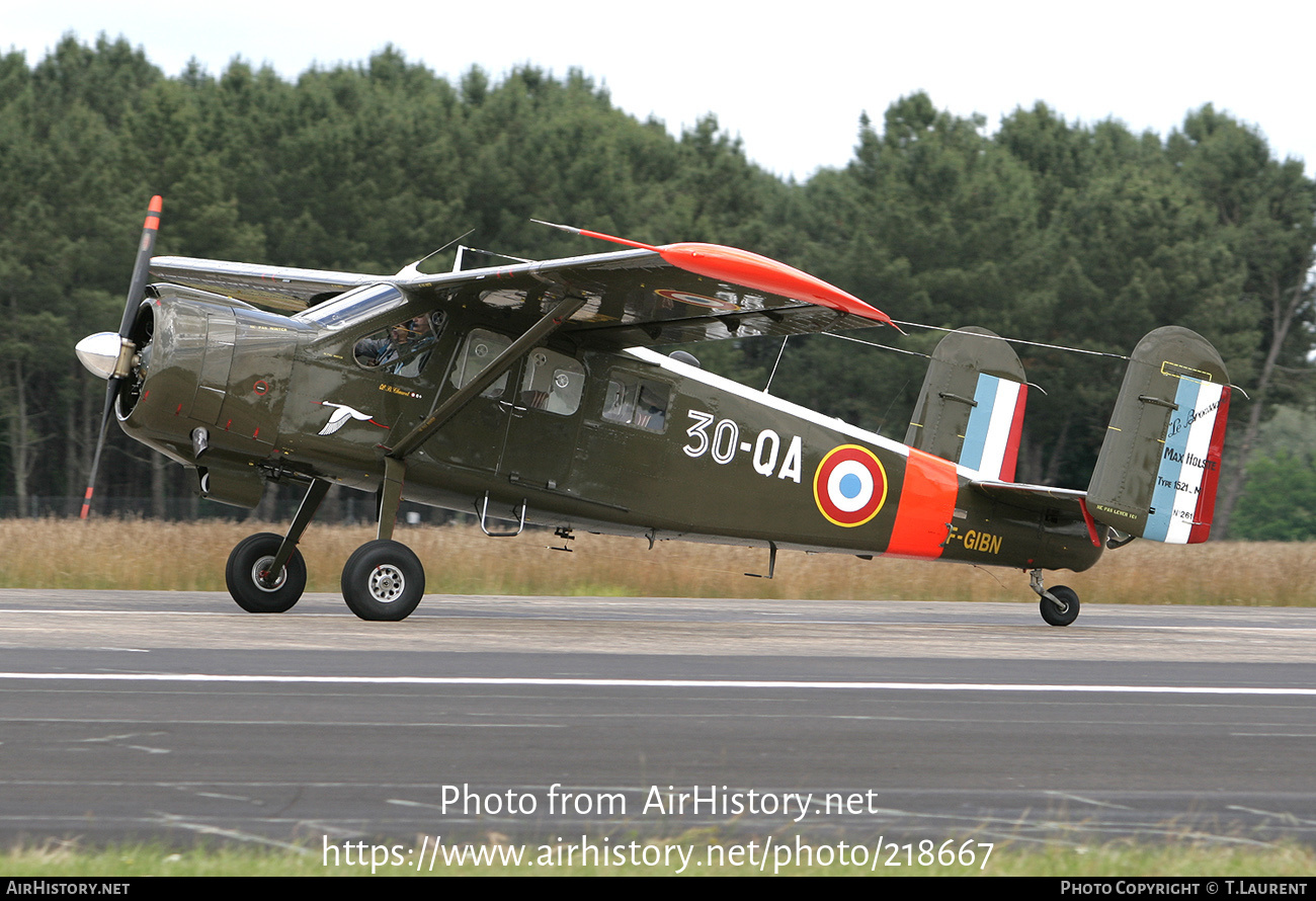 Aircraft Photo of F-GIBN / 261 | Max Holste MH.1521M Broussard | France - Air Force | AirHistory.net #218667