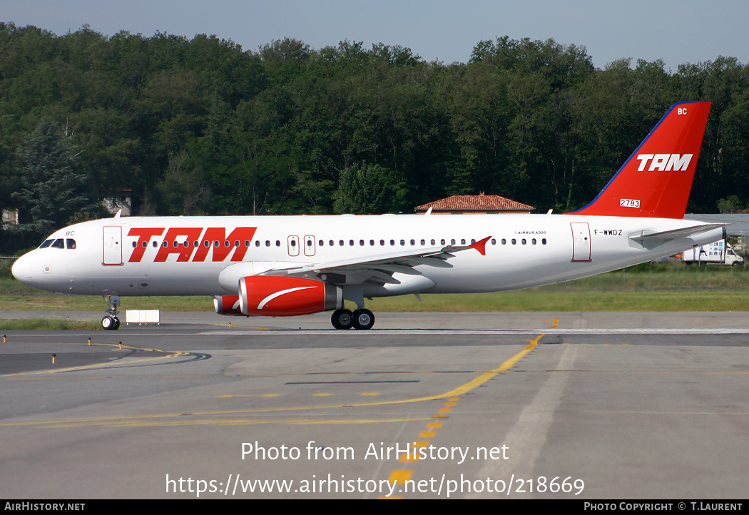 Aircraft Photo of F-WWDZ | Airbus A320-232 | TAM Linhas Aéreas | AirHistory.net #218669