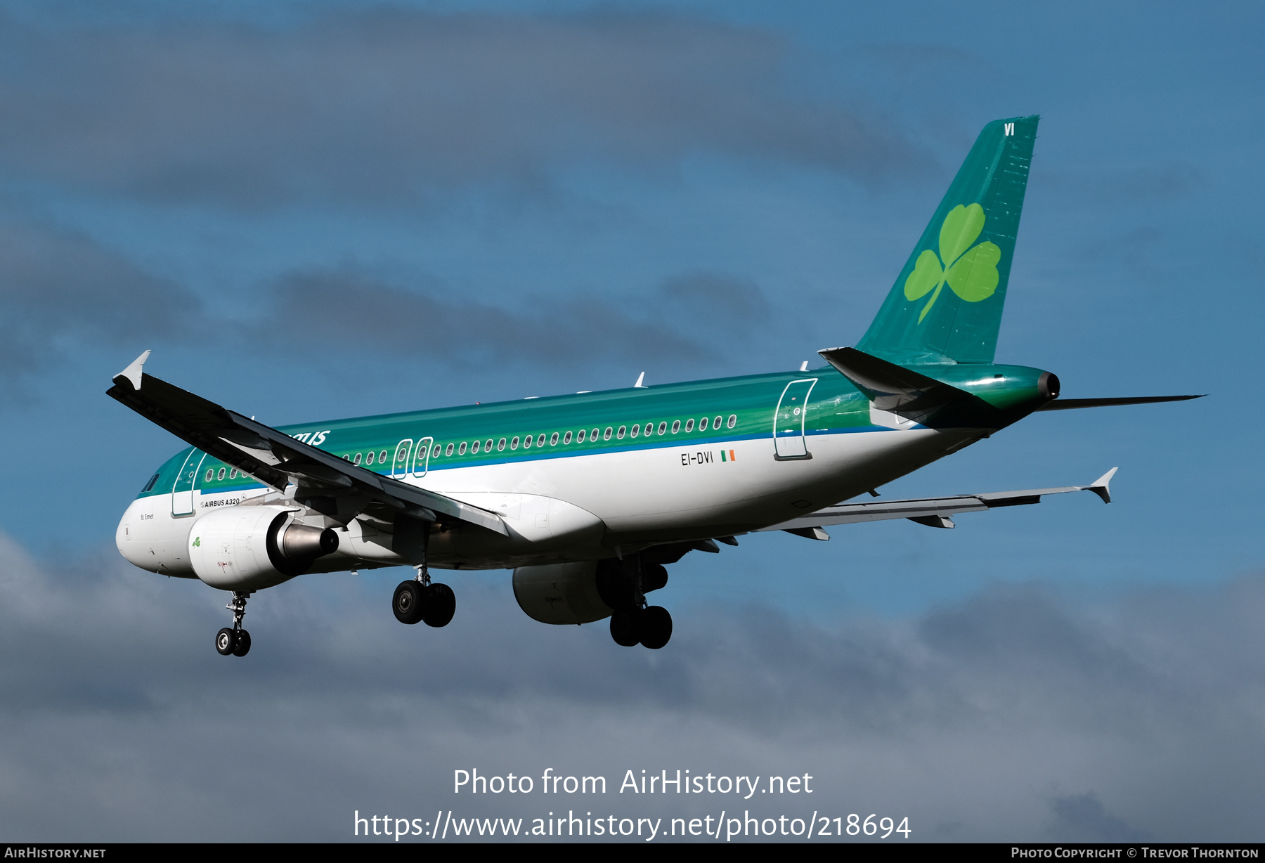 Aircraft Photo of EI-DVI | Airbus A320-214 | Aer Lingus | AirHistory.net #218694