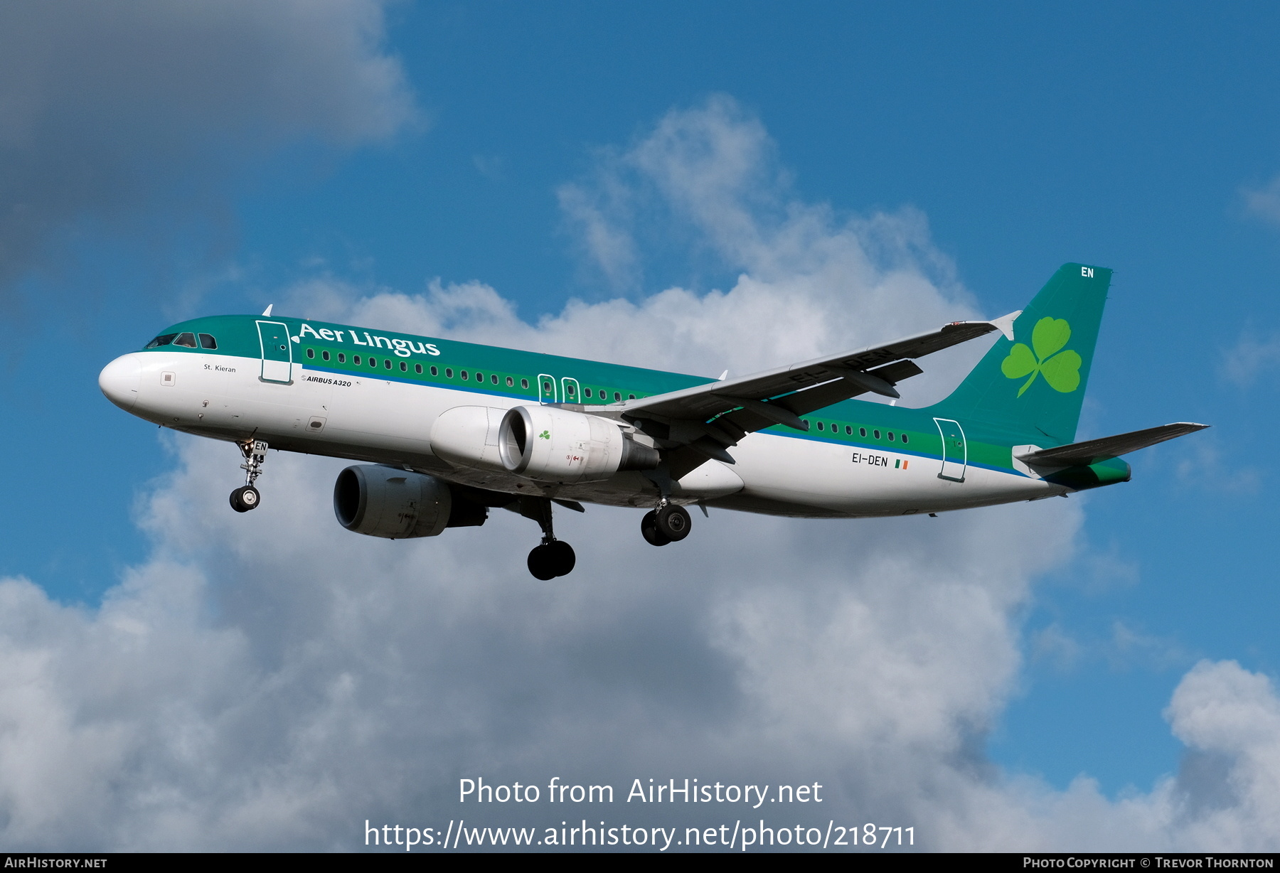 Aircraft Photo of EI-DEN | Airbus A320-214 | Aer Lingus | AirHistory.net #218711