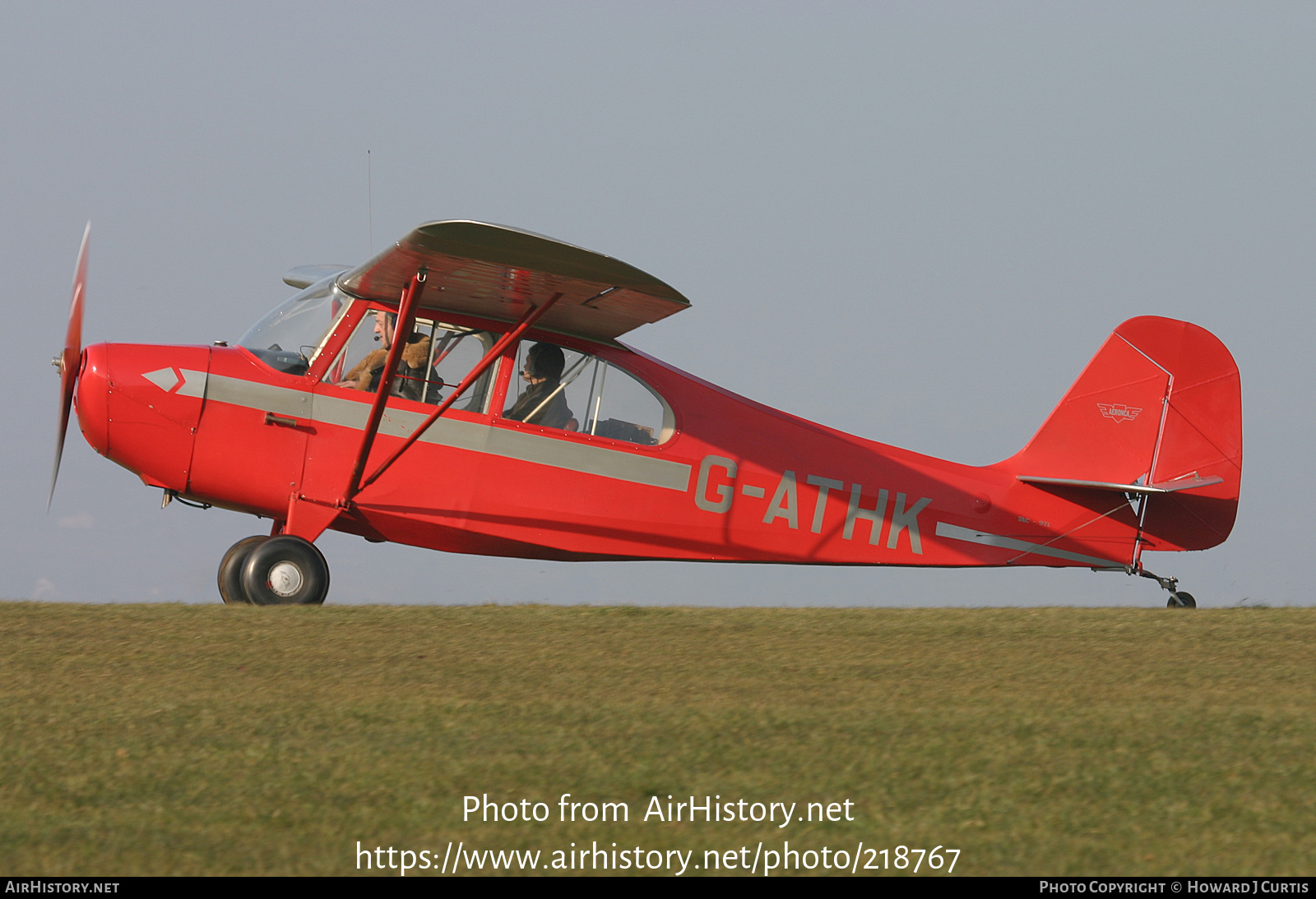 Aircraft Photo of G-ATHK | Aeronca 7AC Champion | AirHistory.net #218767