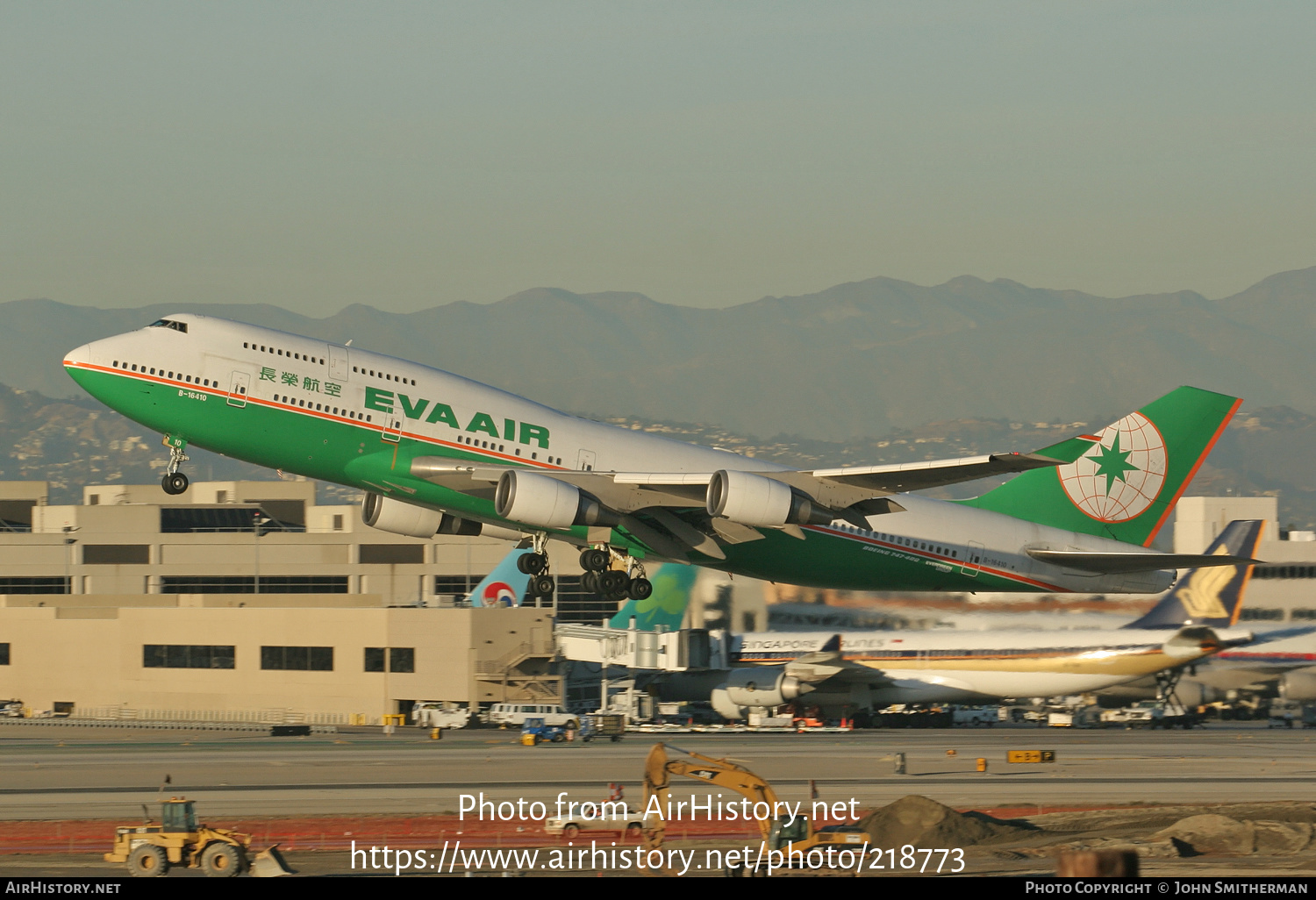 Aircraft Photo of B-16410 | Boeing 747-45E | EVA Air | AirHistory.net #218773