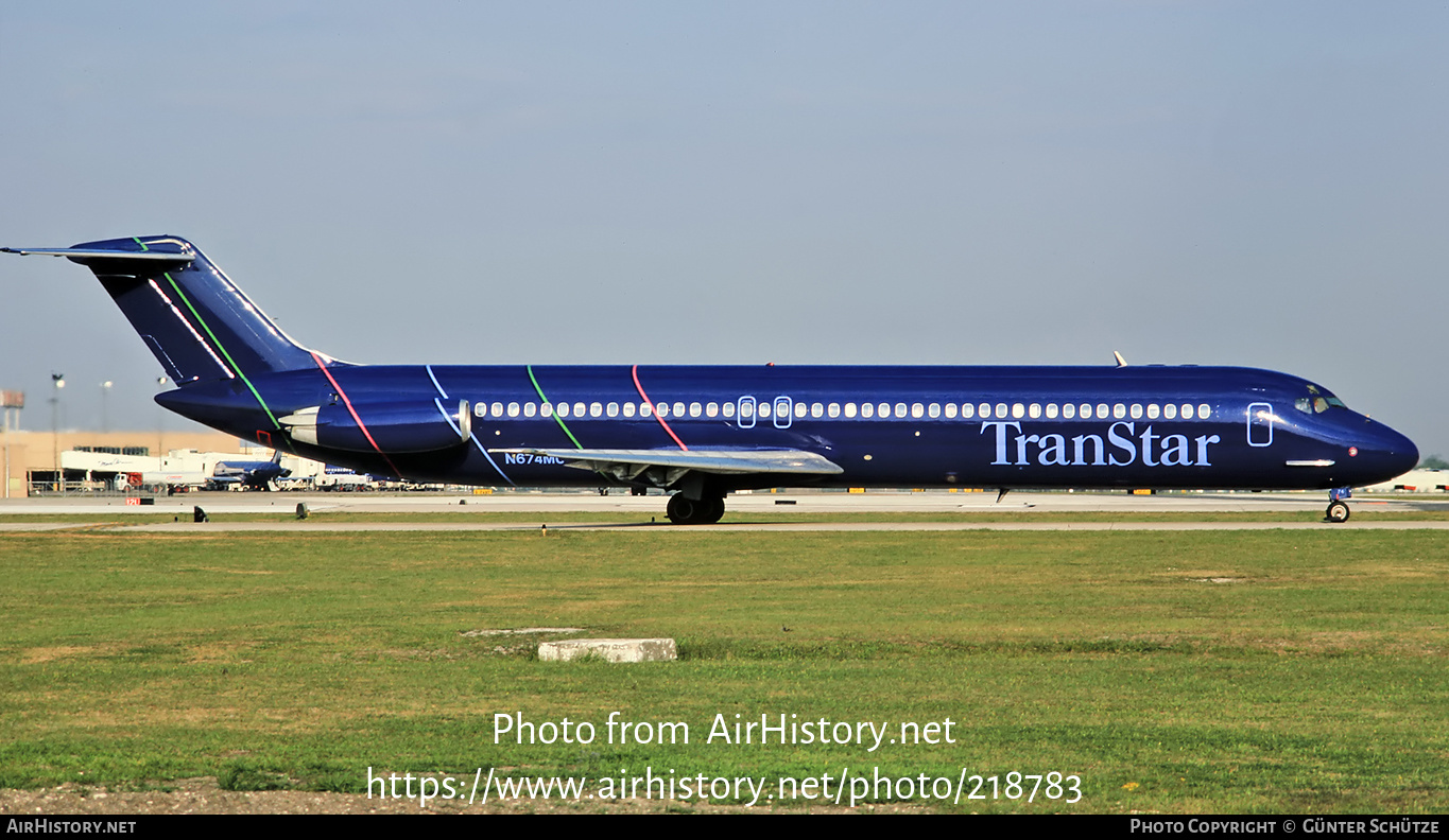 Aircraft Photo of N674MC | McDonnell Douglas DC-9-51 | TranStar Airlines | AirHistory.net #218783