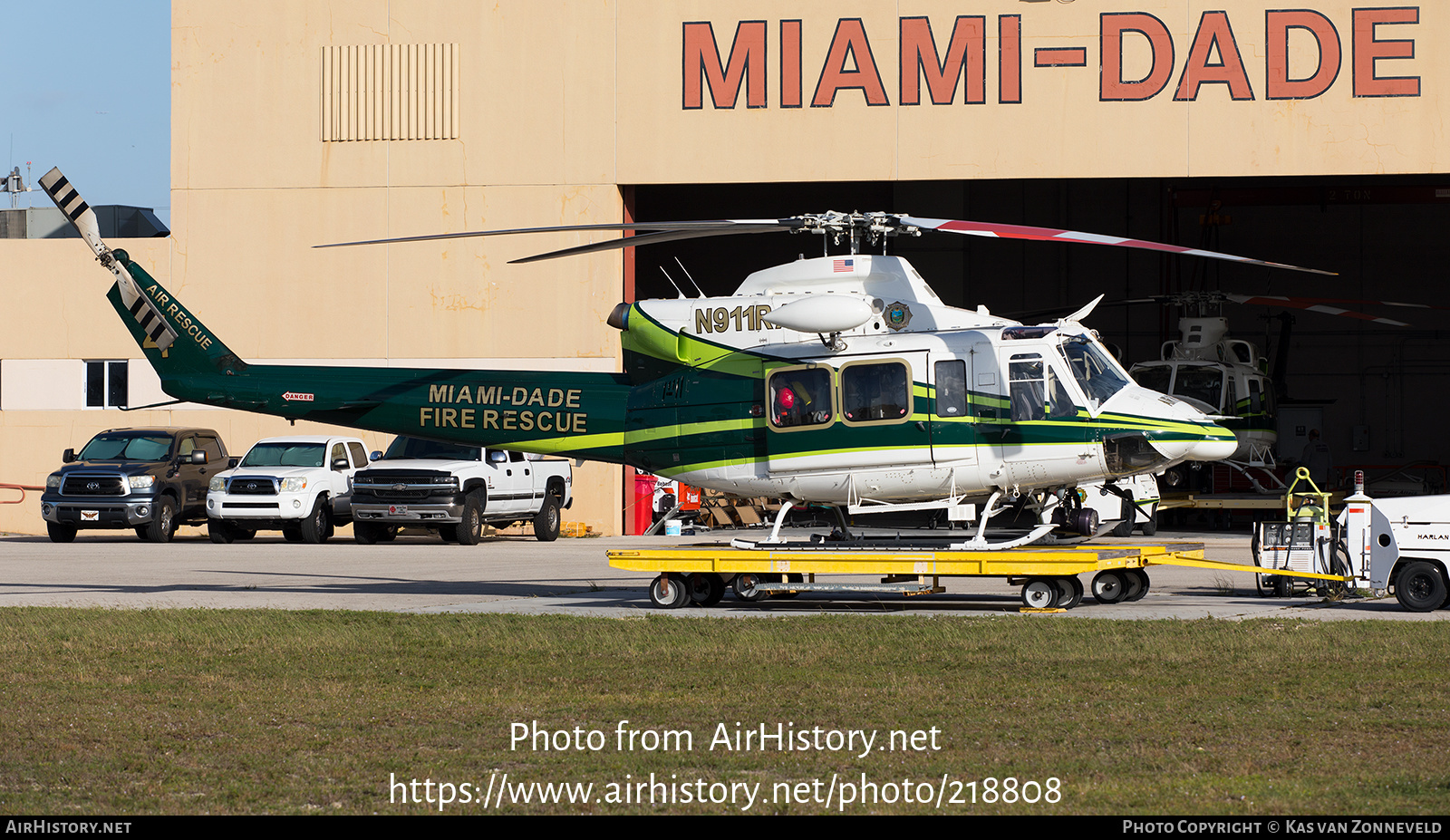 Aircraft Photo of N911RA | Bell 412EP | Miami-Dade Fire Rescue | AirHistory.net #218808