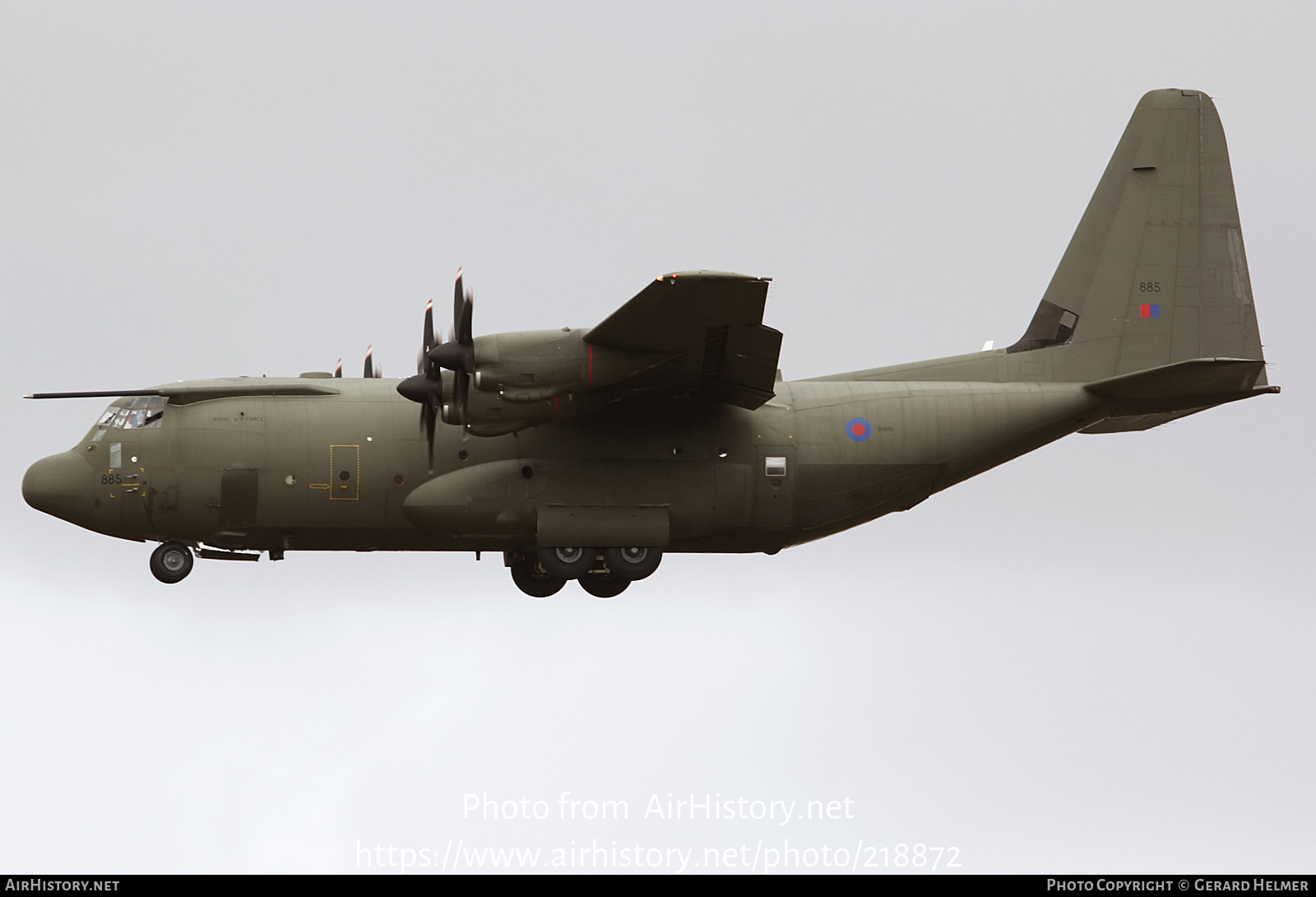 Aircraft Photo of ZH885 | Lockheed Martin C-130J Hercules C5 | UK - Air Force | AirHistory.net #218872