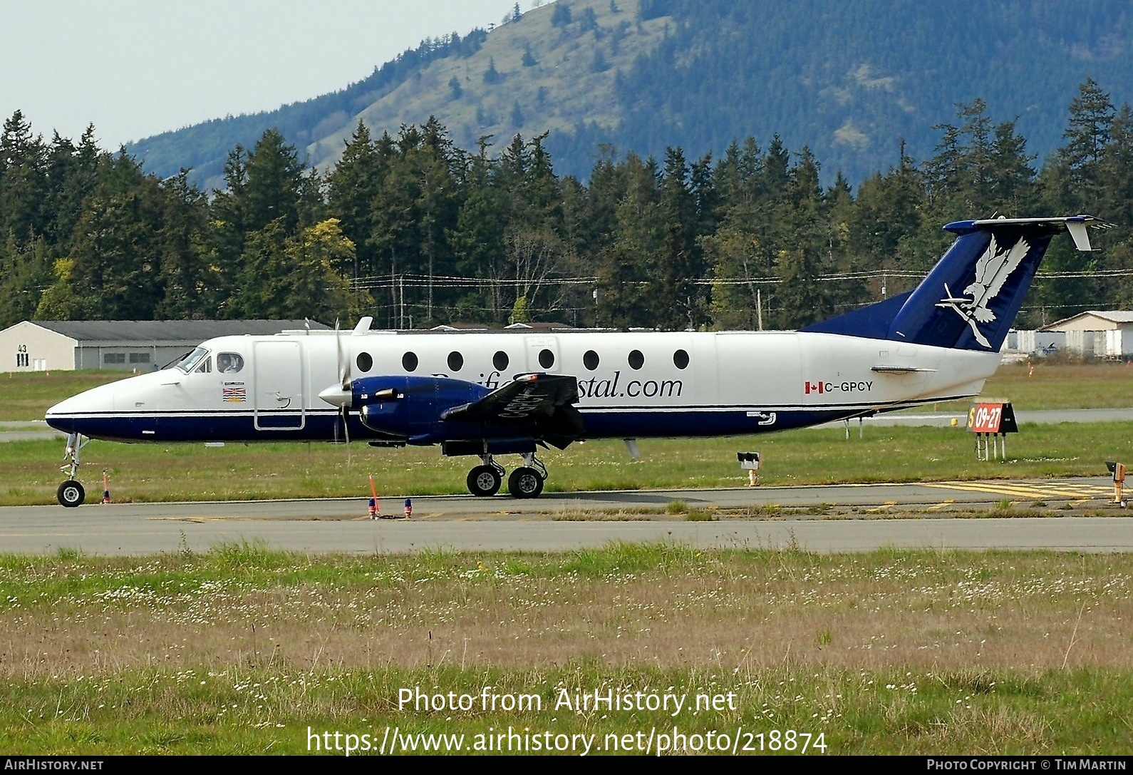 Aircraft Photo of C-GPCY | Beech 1900C | Pacific Coastal Airlines | AirHistory.net #218874