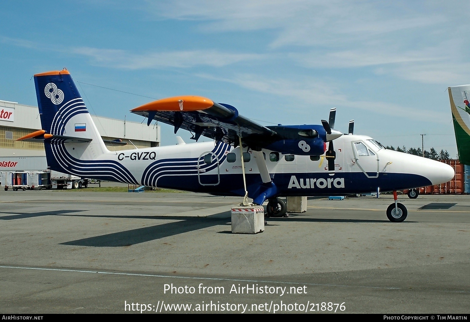 Aircraft Photo of C-GVZQ | Viking DHC-6-400 Twin Otter | Aurora Airlines | AirHistory.net #218876