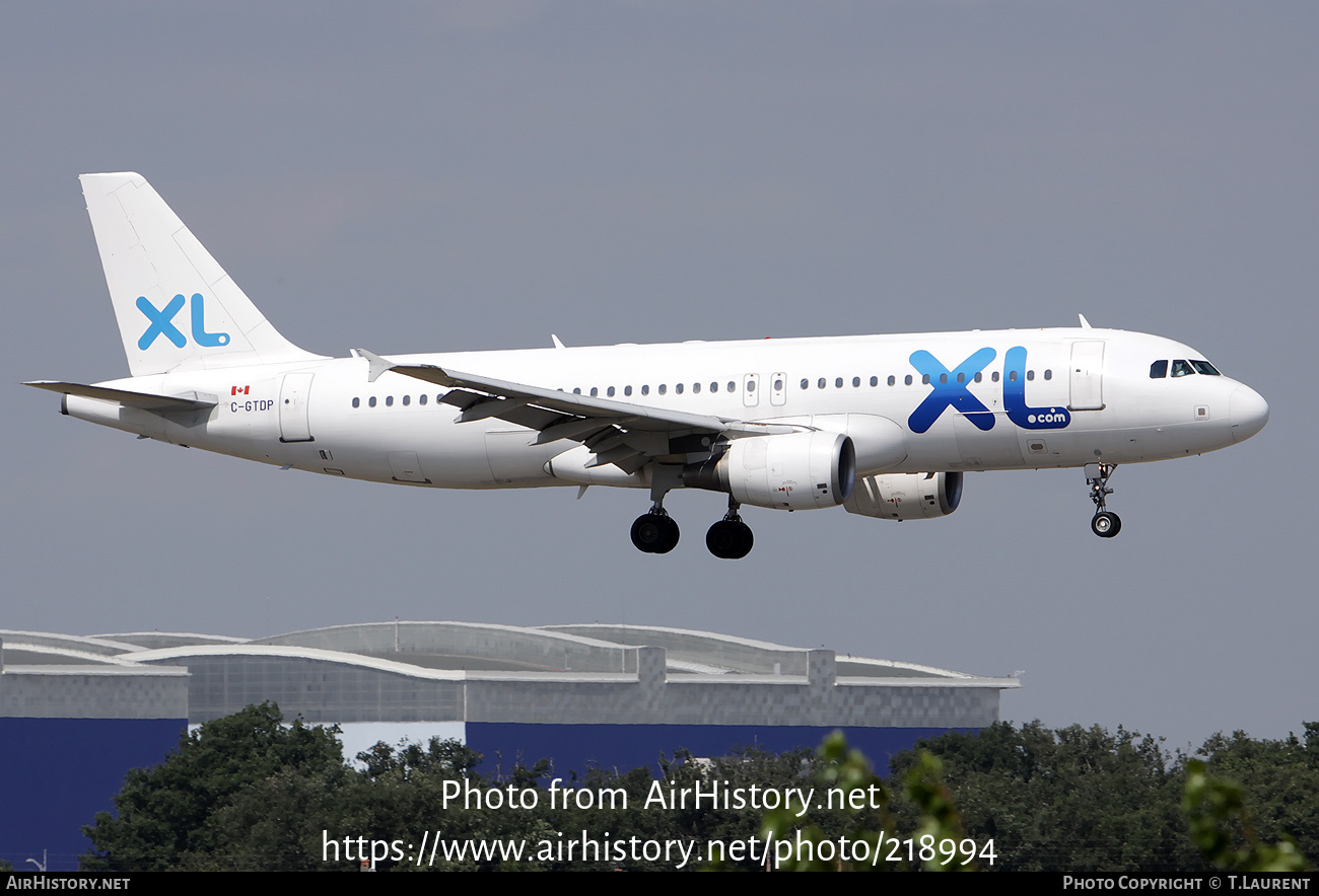 Aircraft Photo of C-GTDP | Airbus A320-214 | XL Airways | AirHistory.net #218994