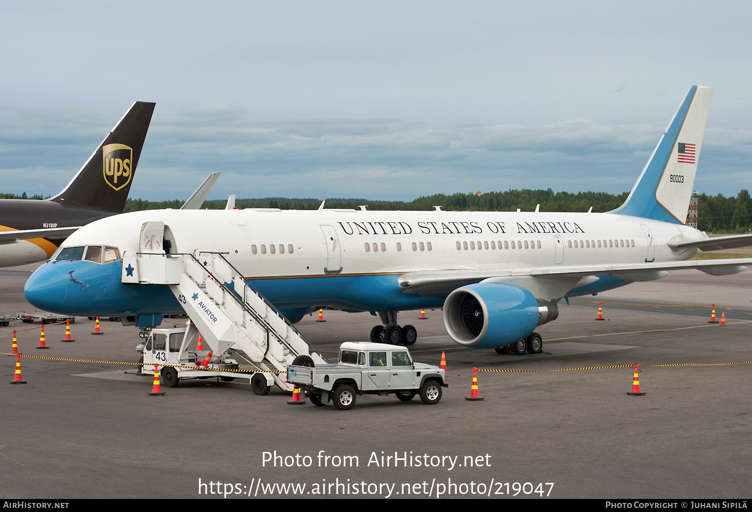 Aircraft Photo of 99-0003 / 90003 | Boeing C-32A (757-200) | USA - Air Force | AirHistory.net #219047