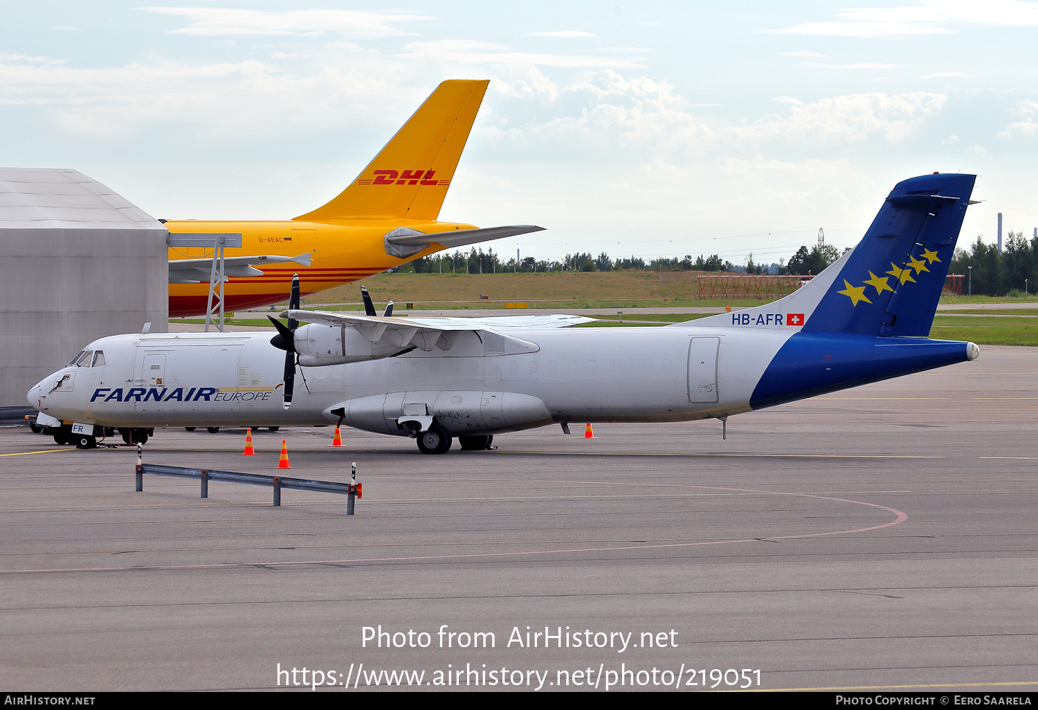 Aircraft Photo of HB-AFR | ATR ATR-72-201/F | Farnair Europe | AirHistory.net #219051