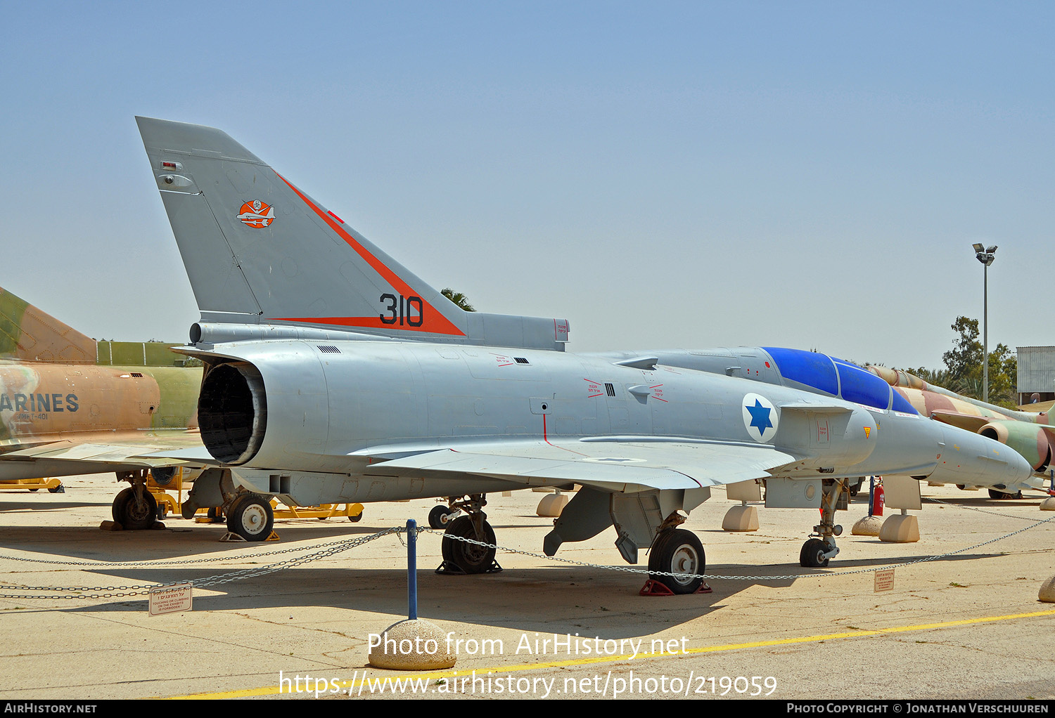 Aircraft Photo of 310 | Israel Aircraft Industries Kfir TC2 | Israel - Air Force | AirHistory.net #219059