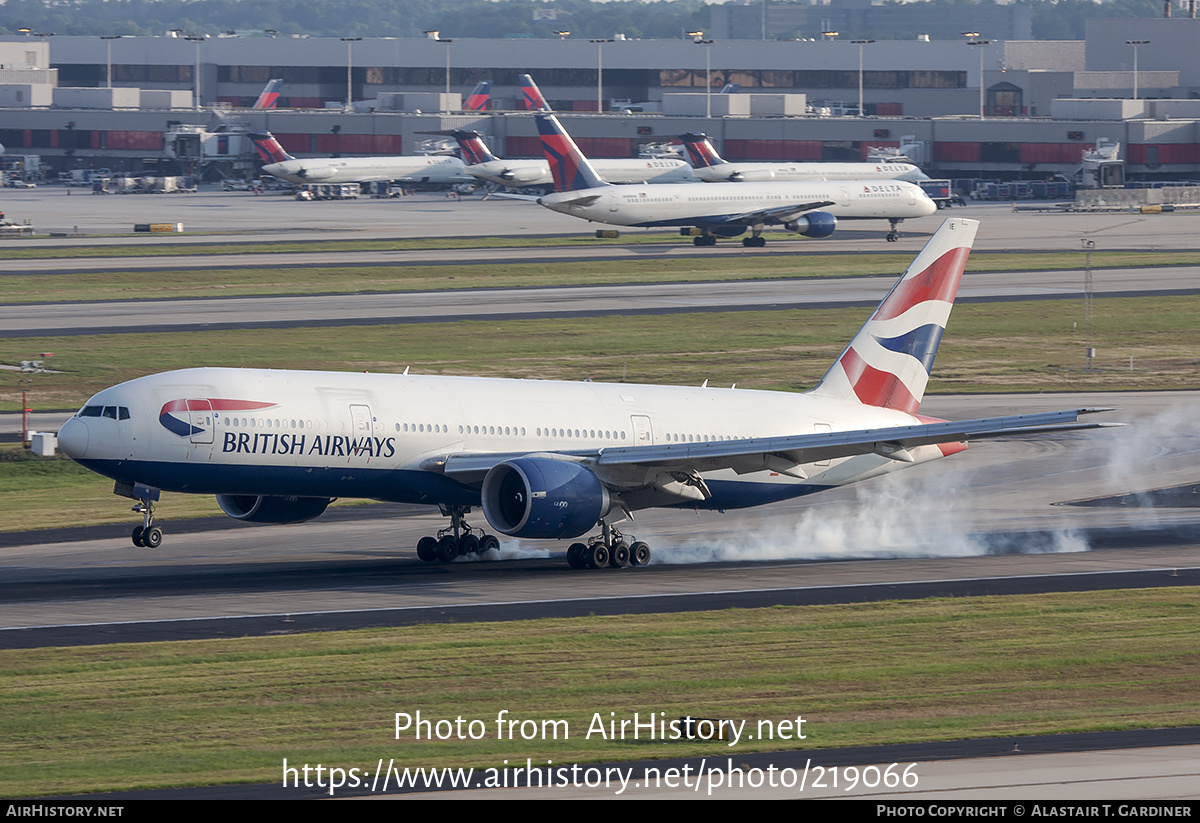 Aircraft Photo of G-VIIE | Boeing 777-236/ER | British Airways | AirHistory.net #219066