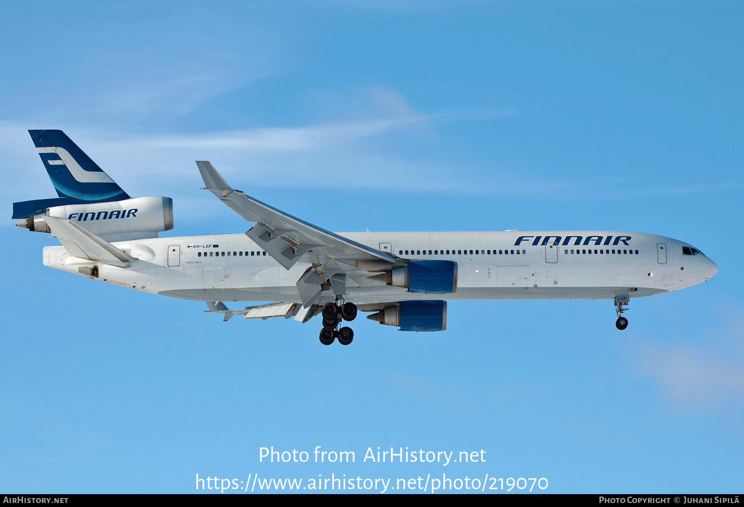 Aircraft Photo of OH-LGF | McDonnell Douglas MD-11 | Finnair | AirHistory.net #219070