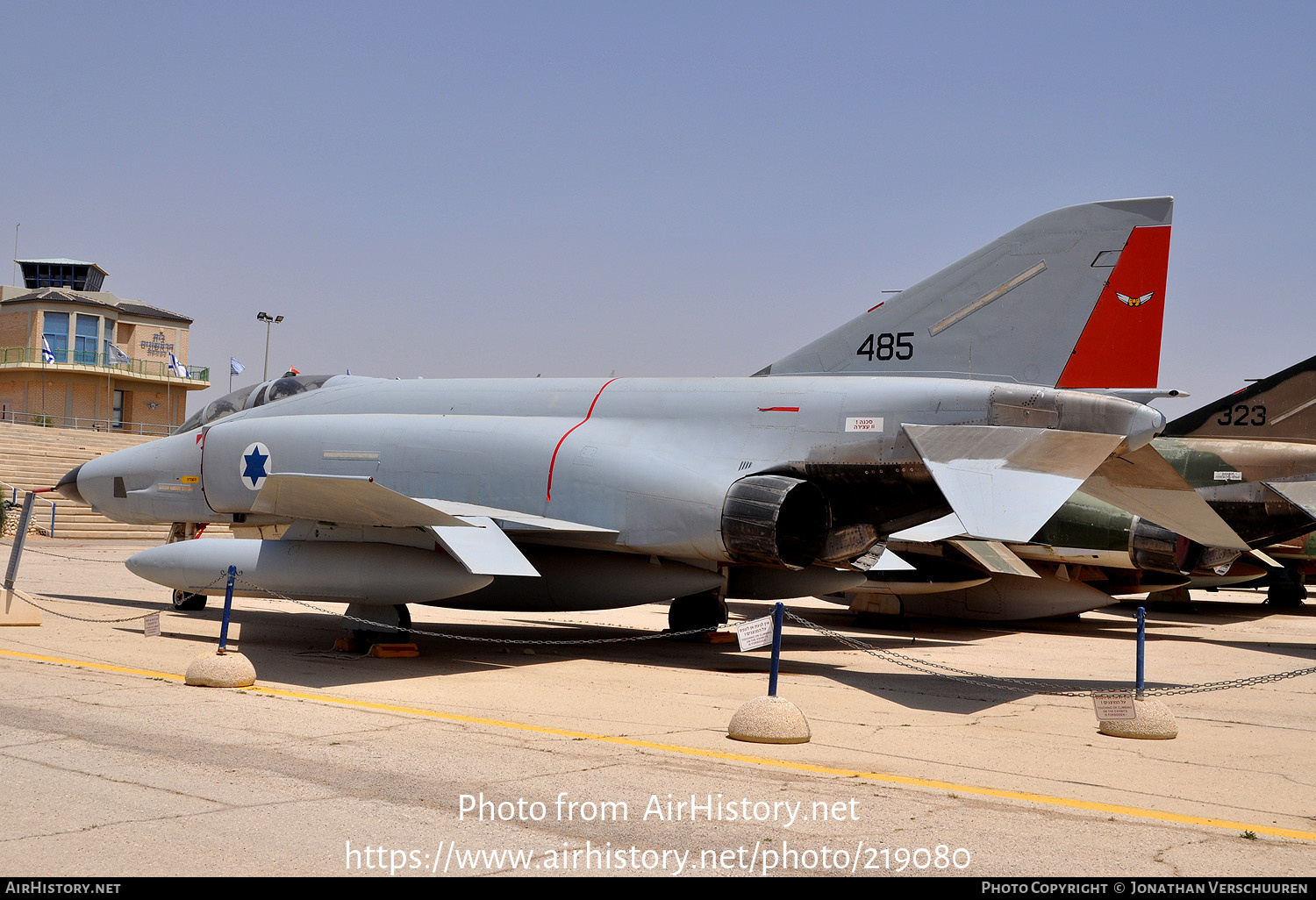 Aircraft Photo of 485 | McDonnell Douglas RF-4E Phantom II | Israel - Air Force | AirHistory.net #219080