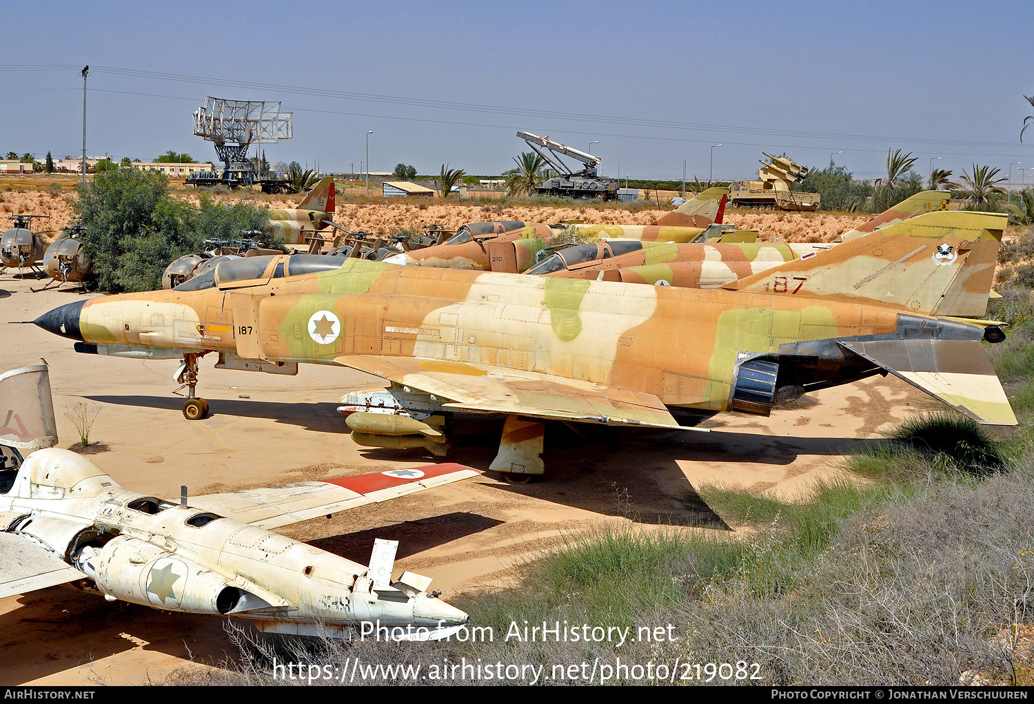 Aircraft Photo of 187 | McDonnell Douglas F-4E Kurnass 2000 | Israel - Air Force | AirHistory.net #219082