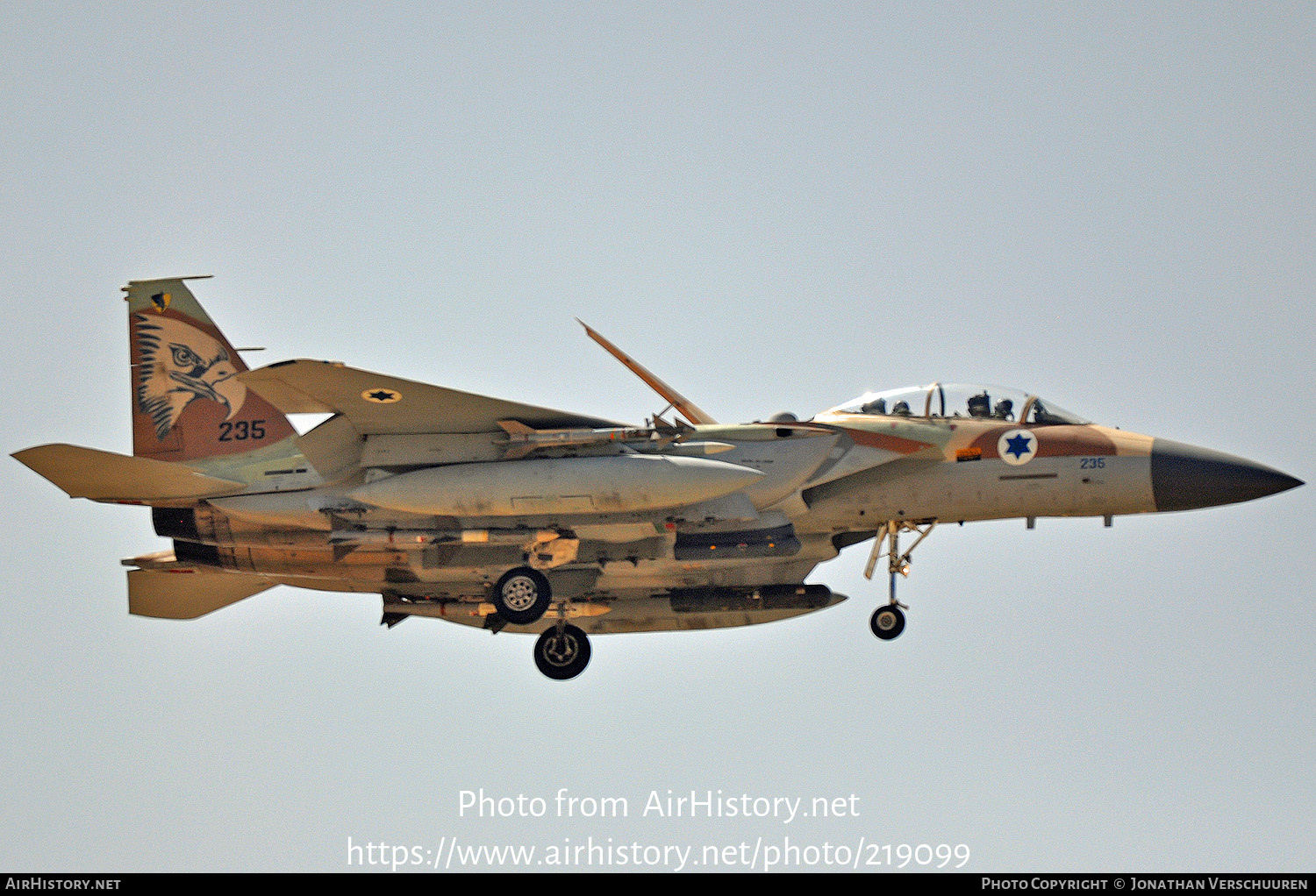 Aircraft Photo of 235 | Boeing F-15I Ra'am | Israel - Air Force | AirHistory.net #219099