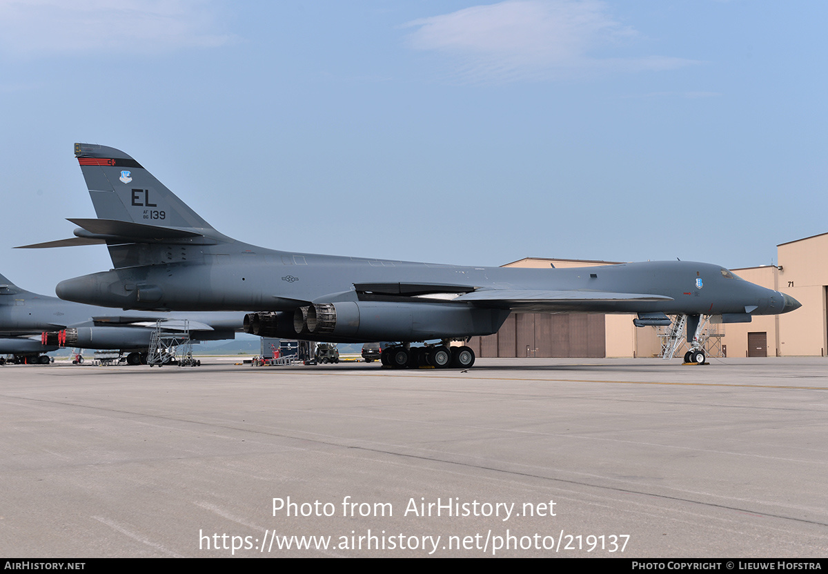 Aircraft Photo of 86-0139 / AF86-139 | Rockwell B-1B Lancer | USA - Air Force | AirHistory.net #219137