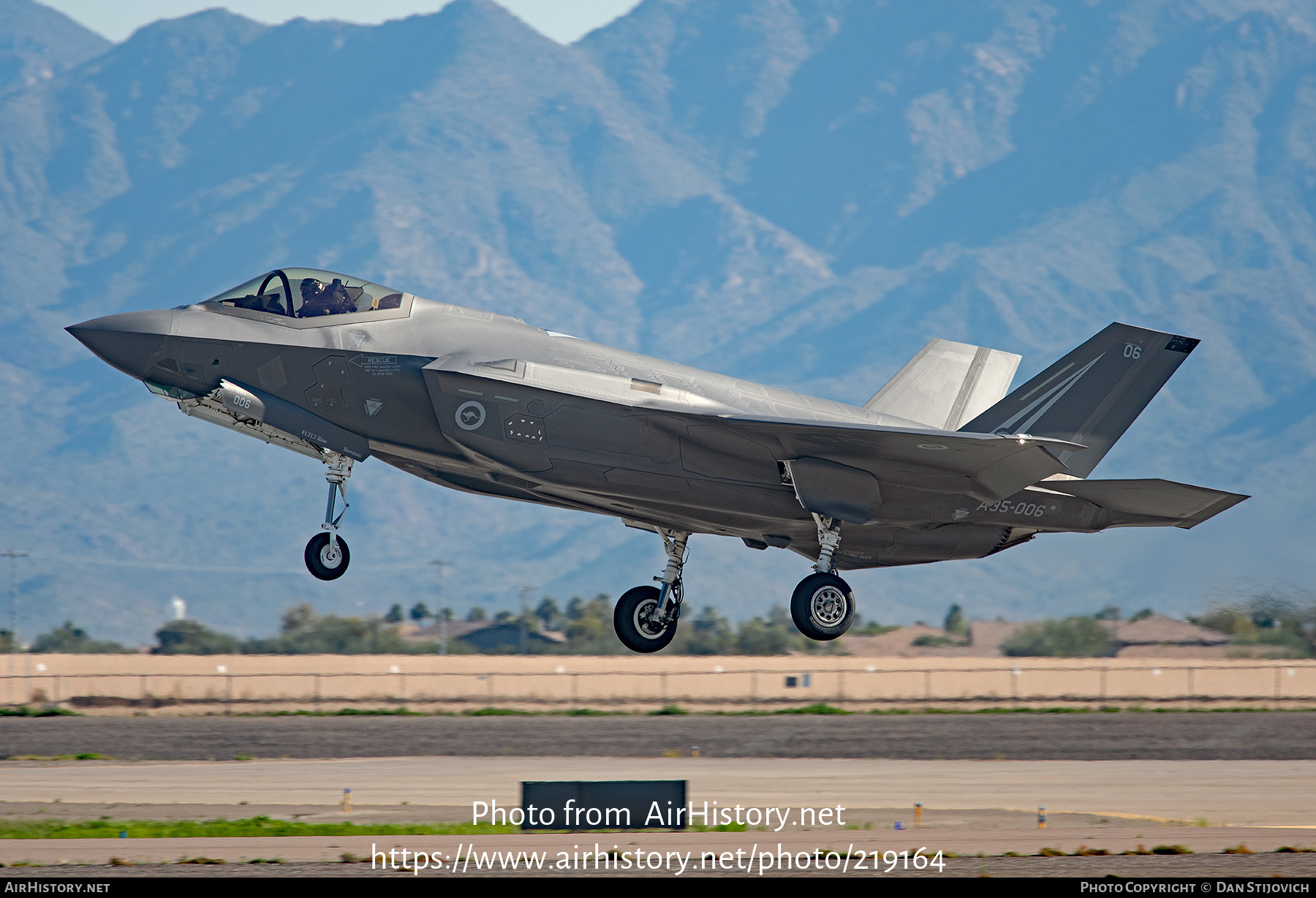 Aircraft Photo of A35-006 | Lockheed Martin F-35A Lightning II | Australia - Air Force | AirHistory.net #219164