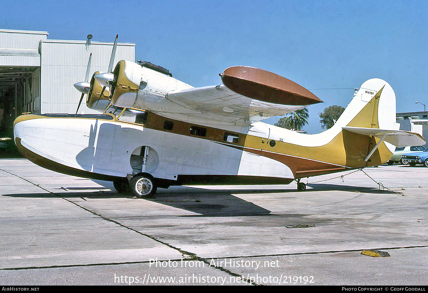 Aircraft Photo of N143DF | Grumman G-21A Goose | AirHistory.net #219192